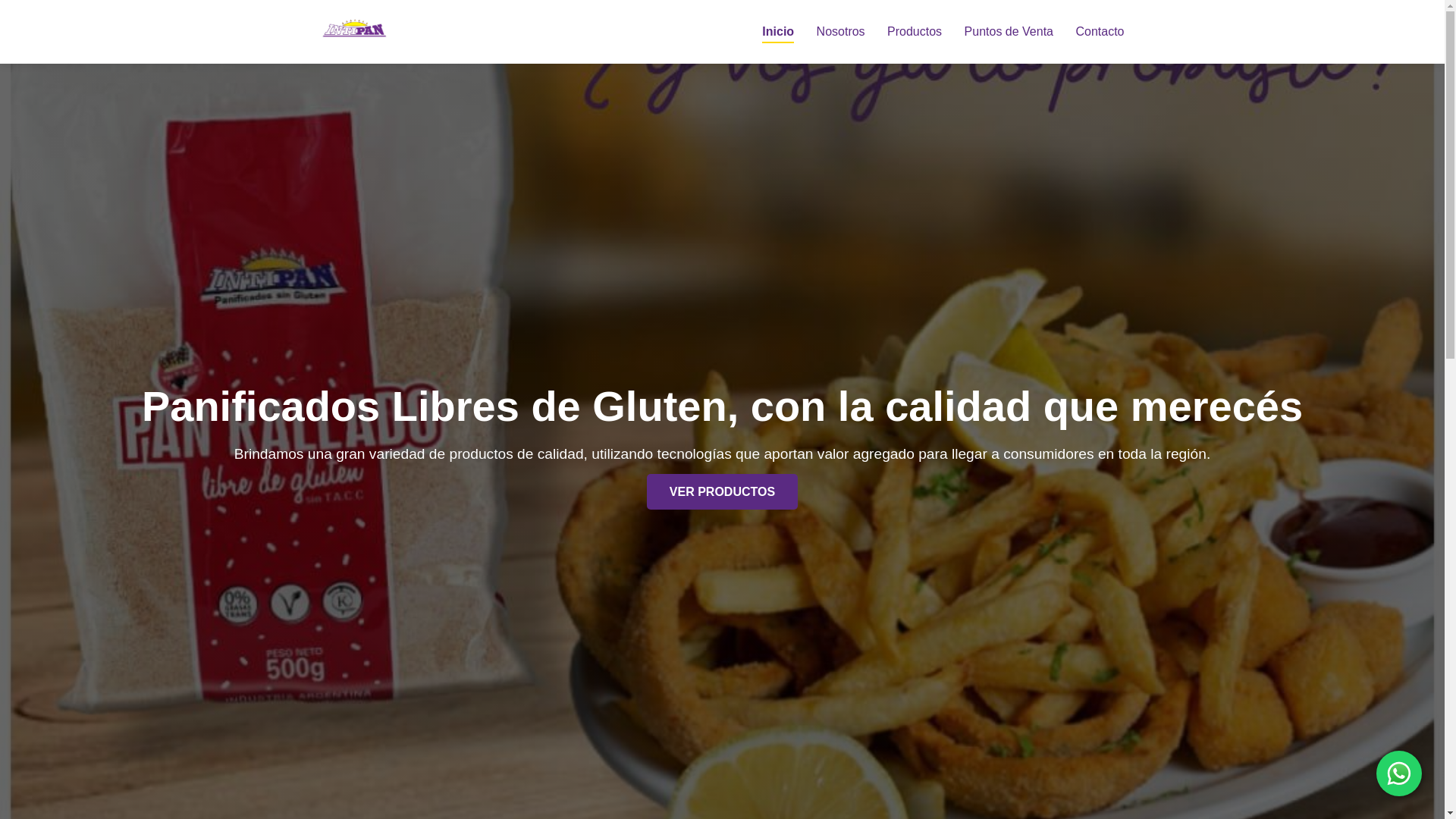 website screenshot of https://intipan.com.ar/