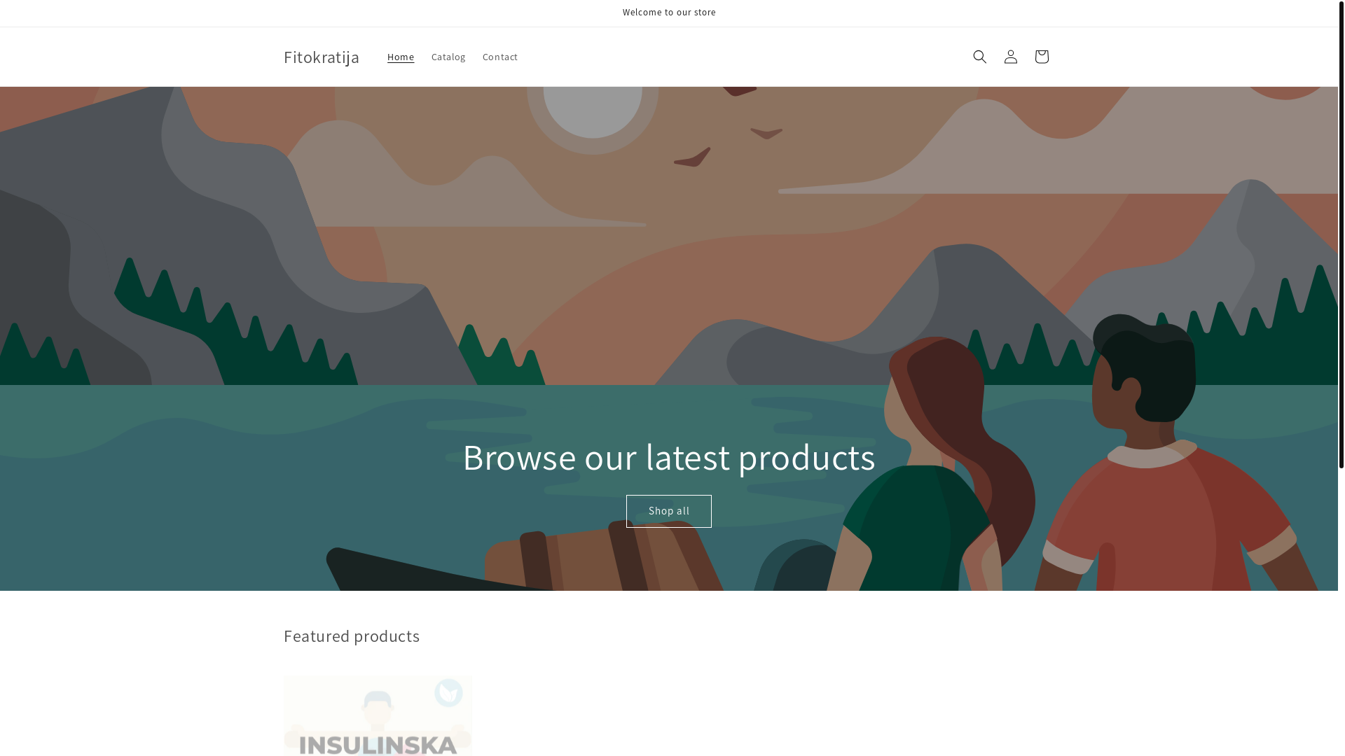 website screenshot of https://fitokratija.shop/