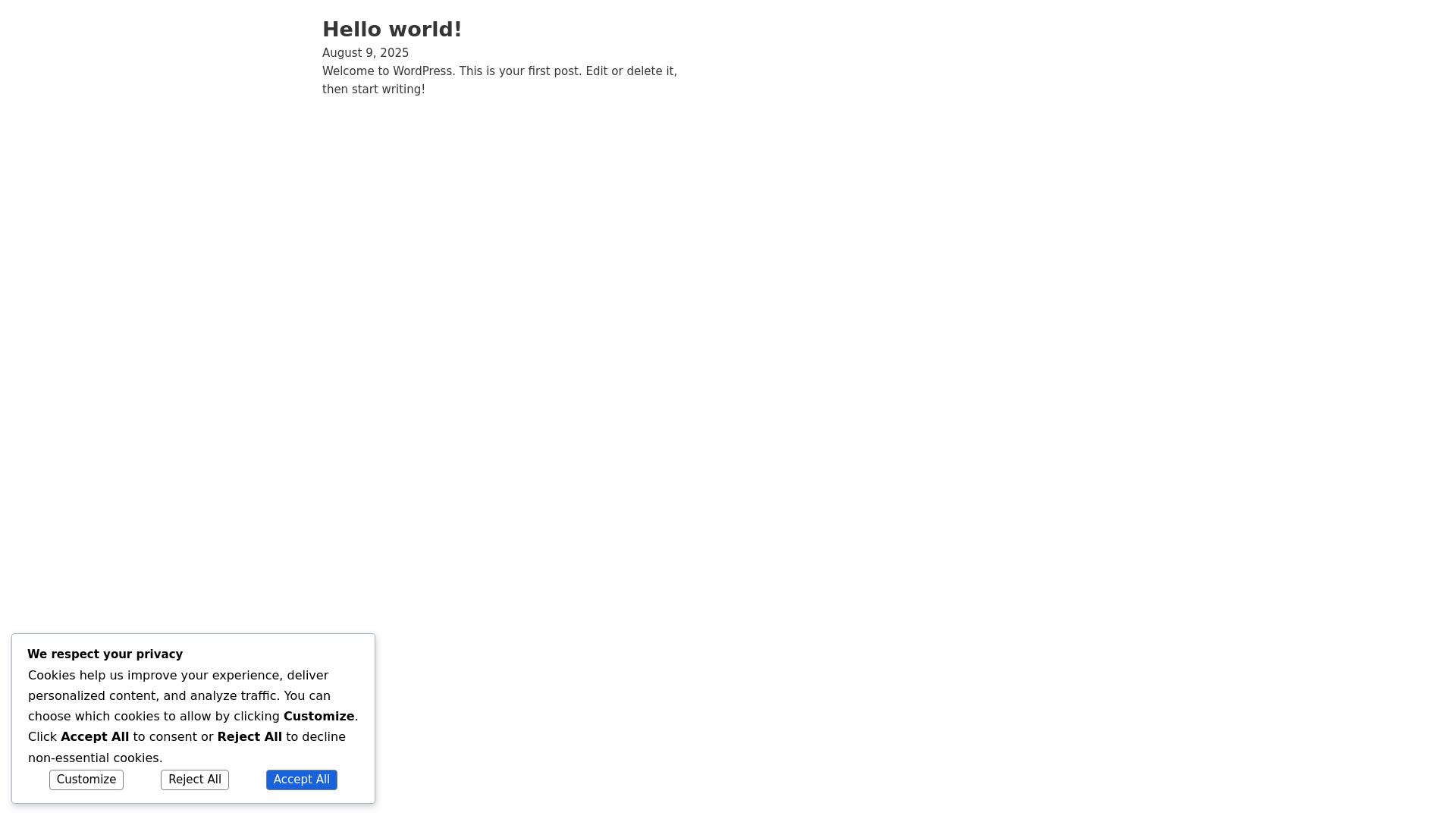 website screenshot of https://the-cottage-bakery.com/