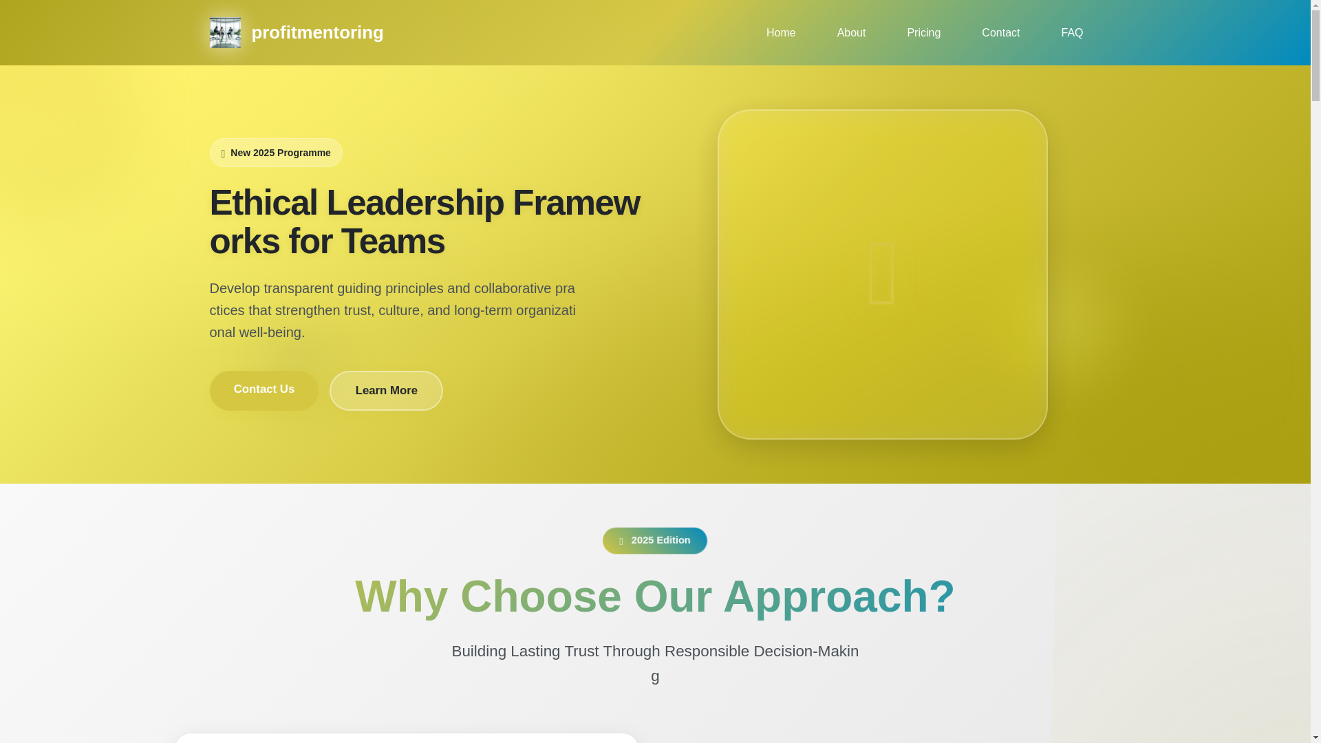 website screenshot of https://profitmentoring.biz/
