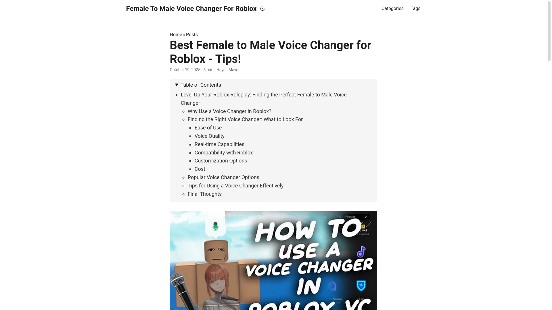 website screenshot of https://female-to-male-voice-changer-for-roblox.pages.dev/