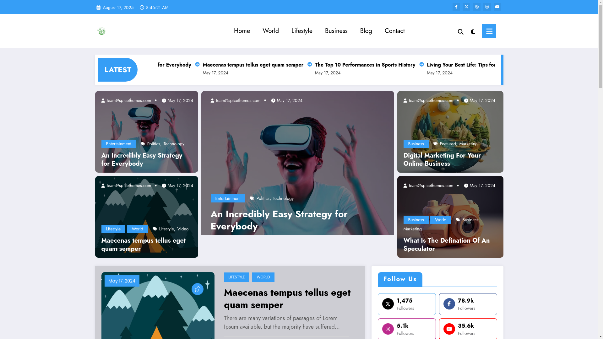 website screenshot of https://valleyvibes.online/