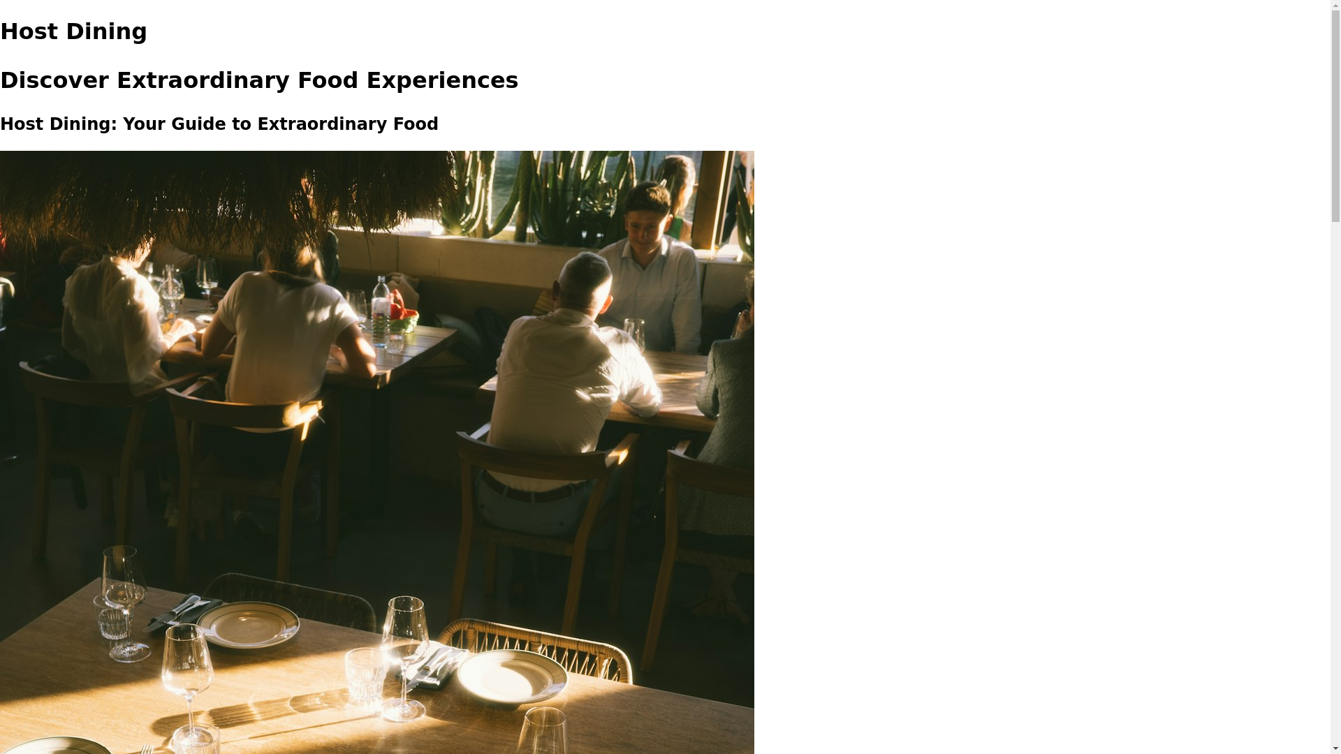 website screenshot of https://hostdining-com-au.pages.dev/