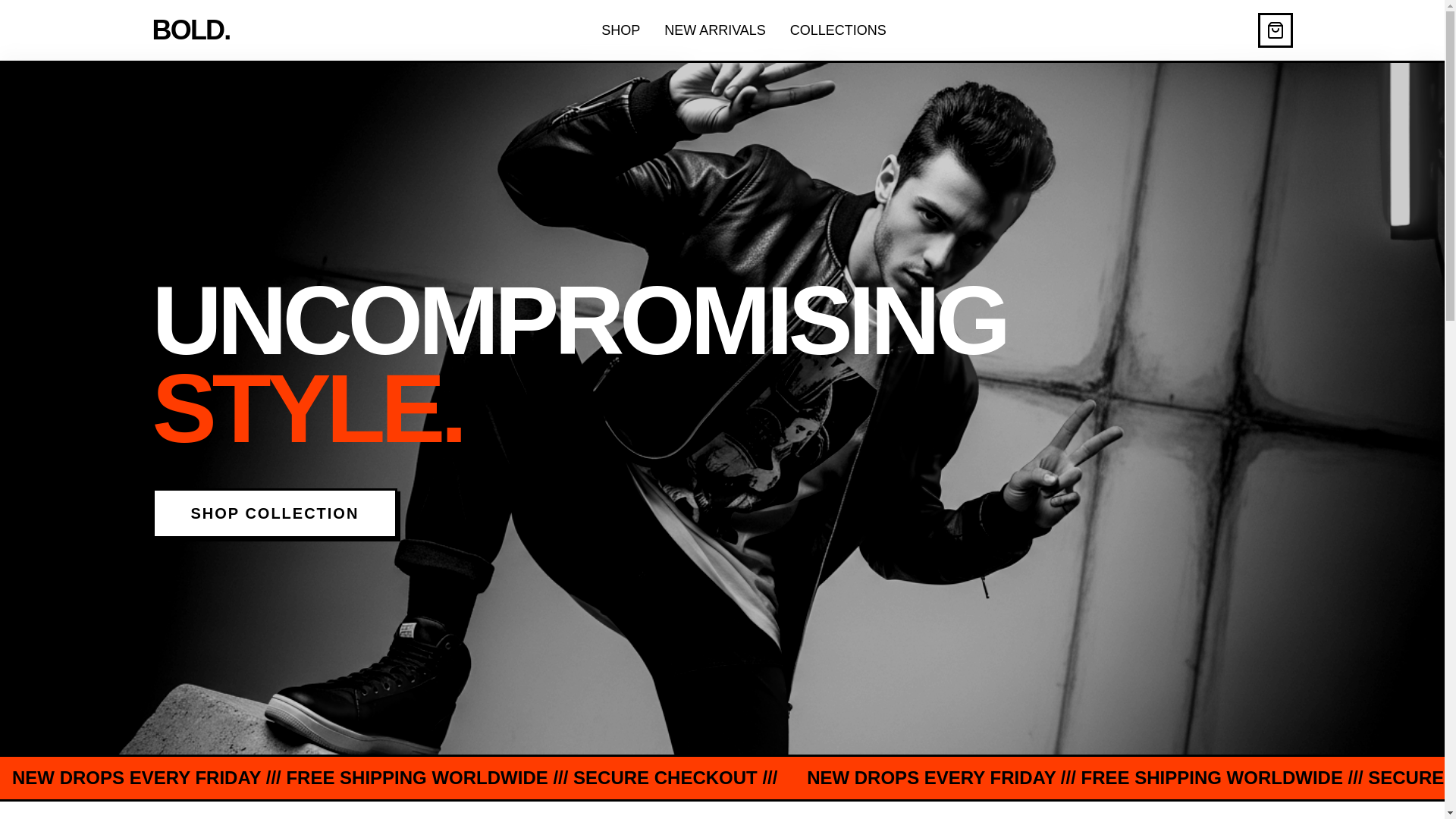 website screenshot of https://bold-caart.shop/