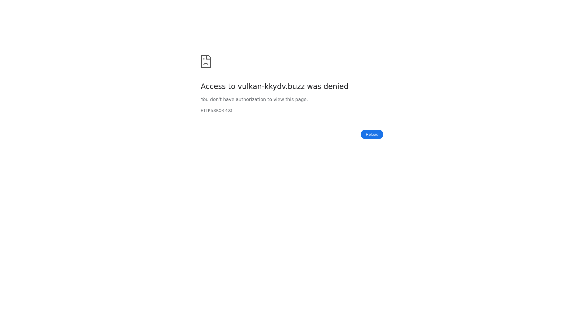 website screenshot of https://vulkan-kkydv.buzz/