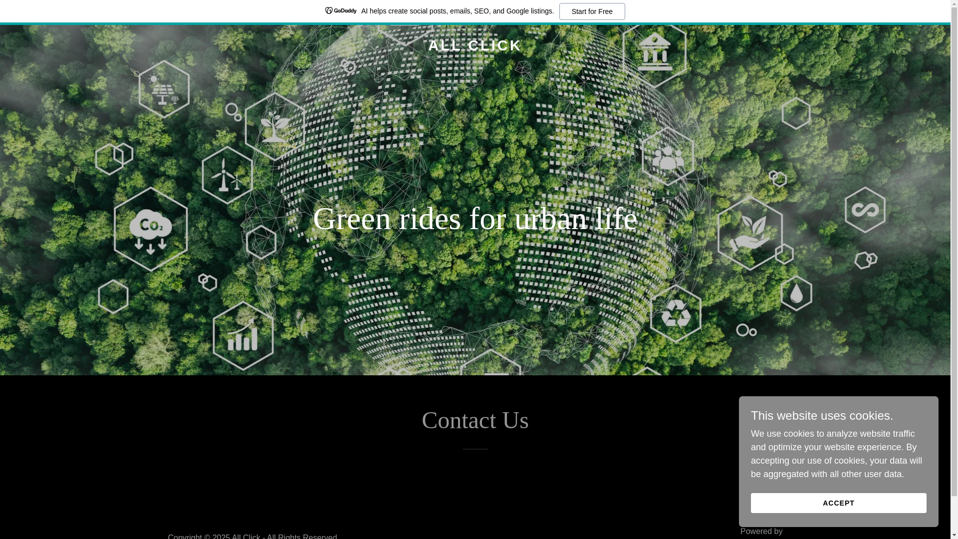 website screenshot of https://allclick.co.in/