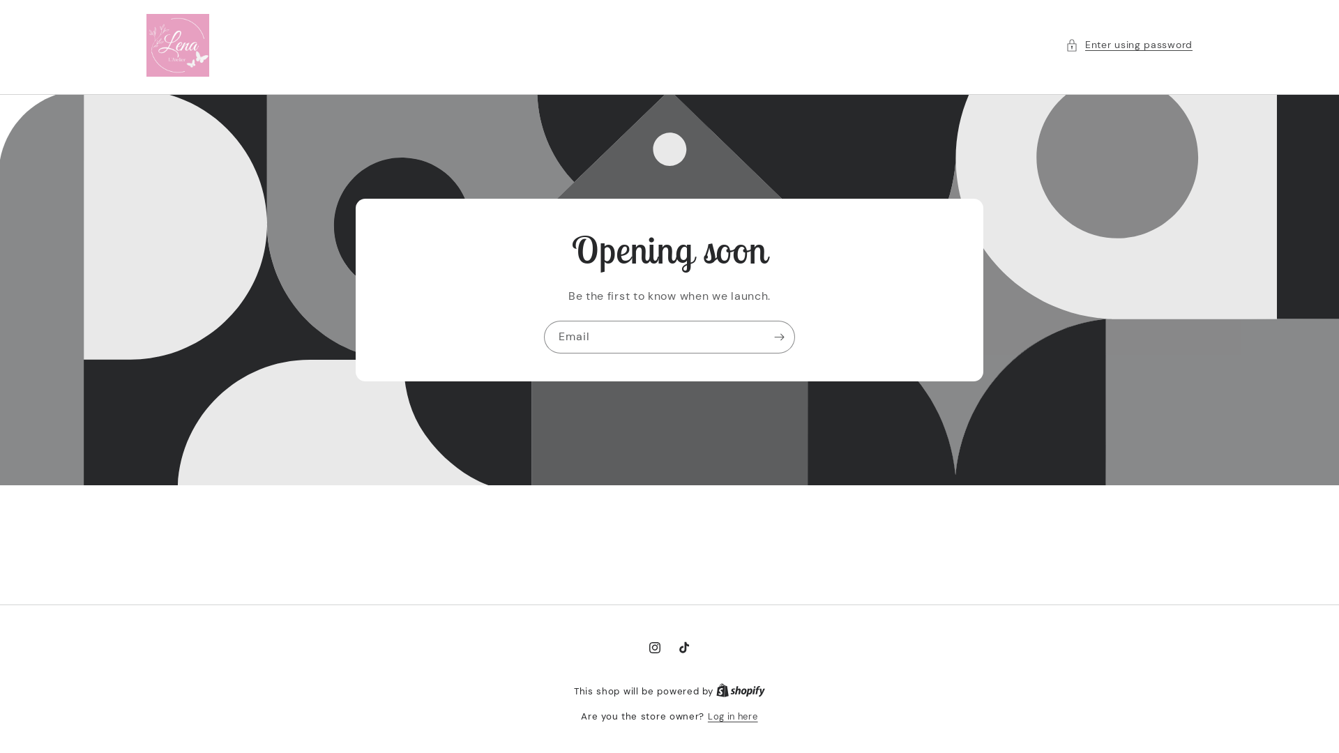 website screenshot of https://lenalatelier.com/