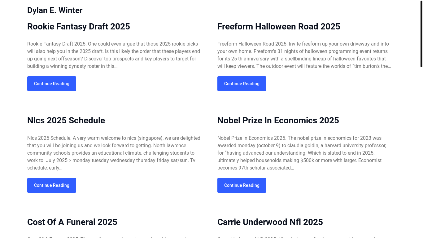 website screenshot of https://dylanwintere.pages.dev/