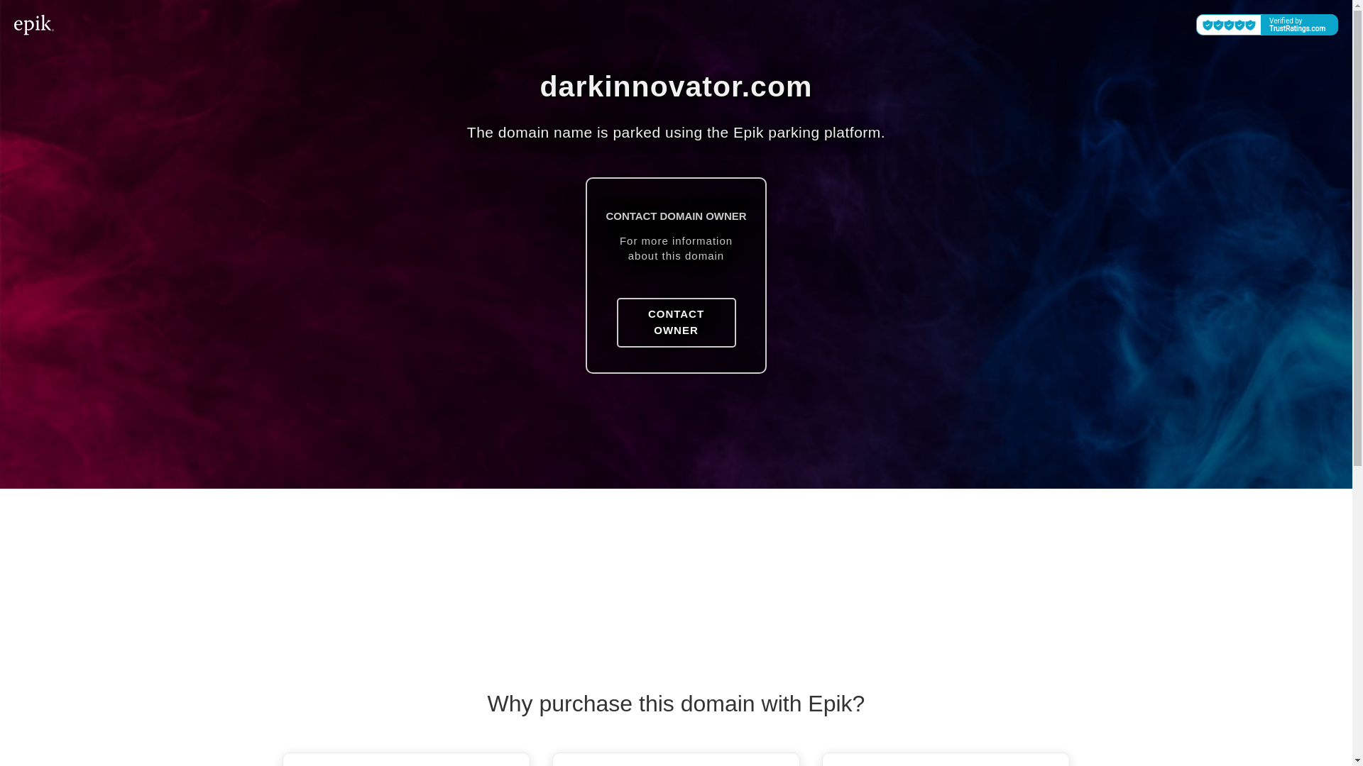 website screenshot of https://darkinnovator.com/