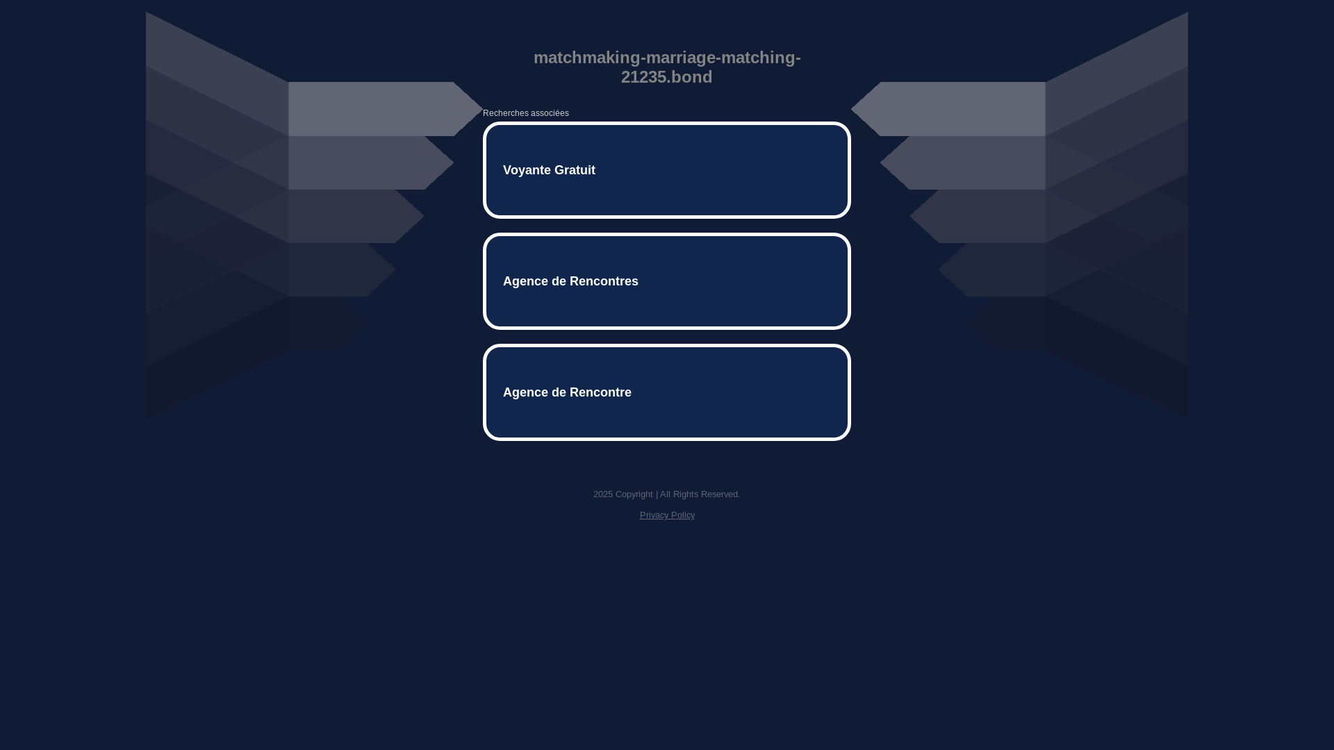 website screenshot of https://matchmaking-marriage-matching-21235.bond/