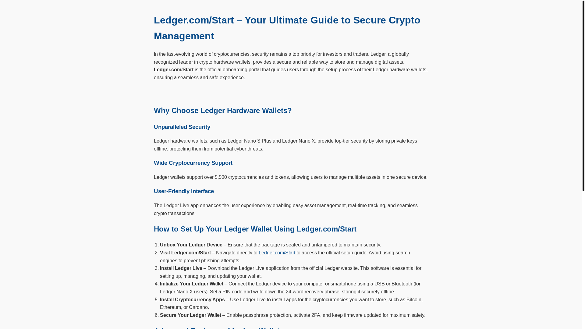 website screenshot of https://welcome-ledger-com-io.pages.dev/