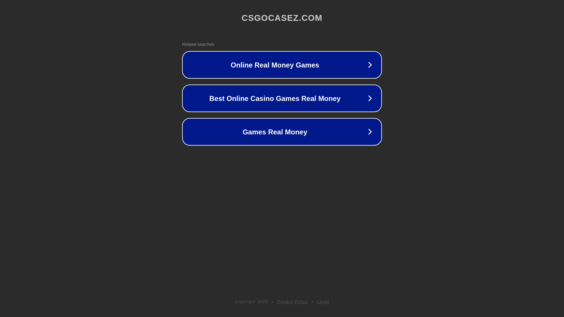 website screenshot of https://csgocasez.com/