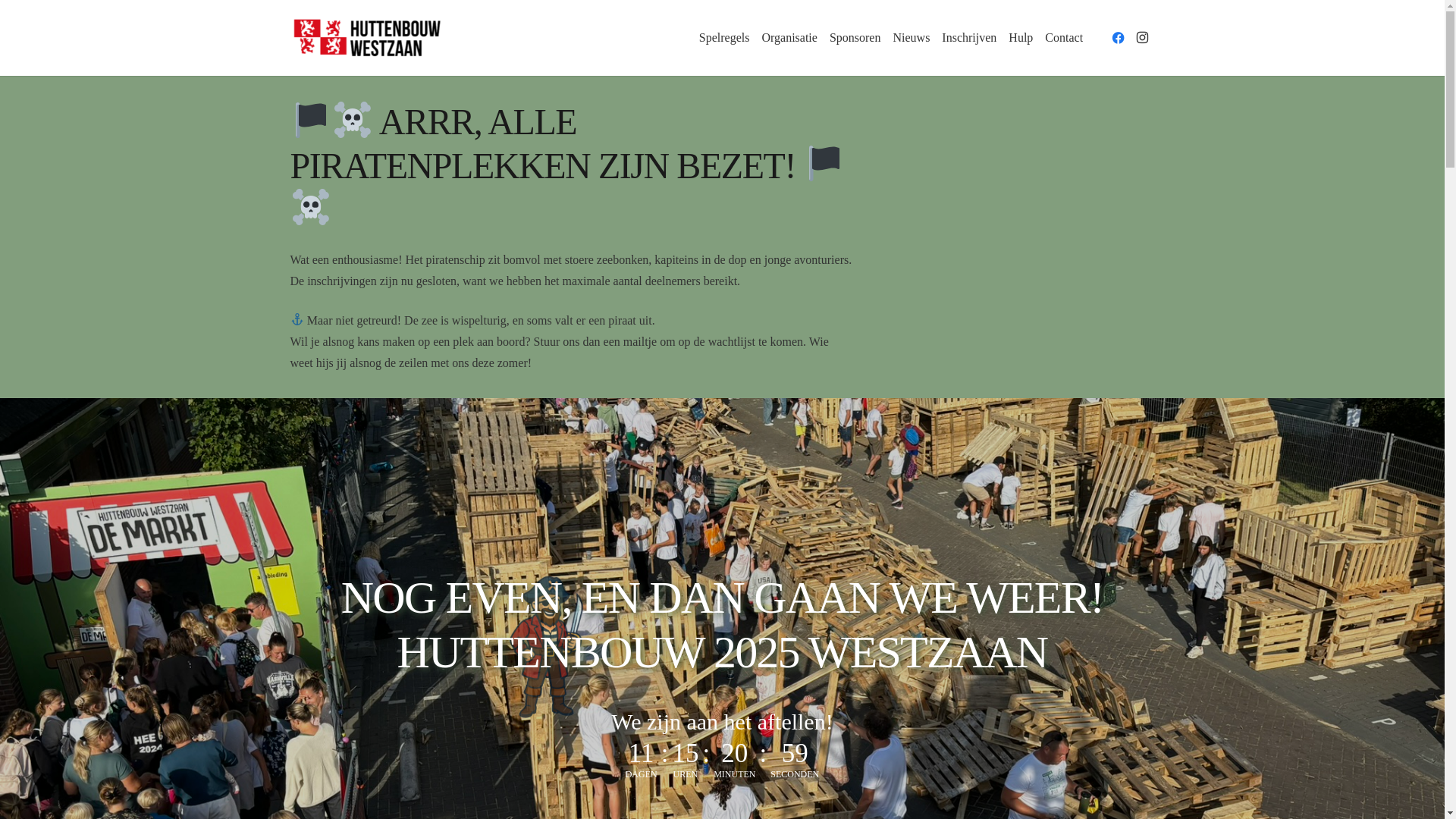 website screenshot of https://huttenbouwwestzaan.nl/