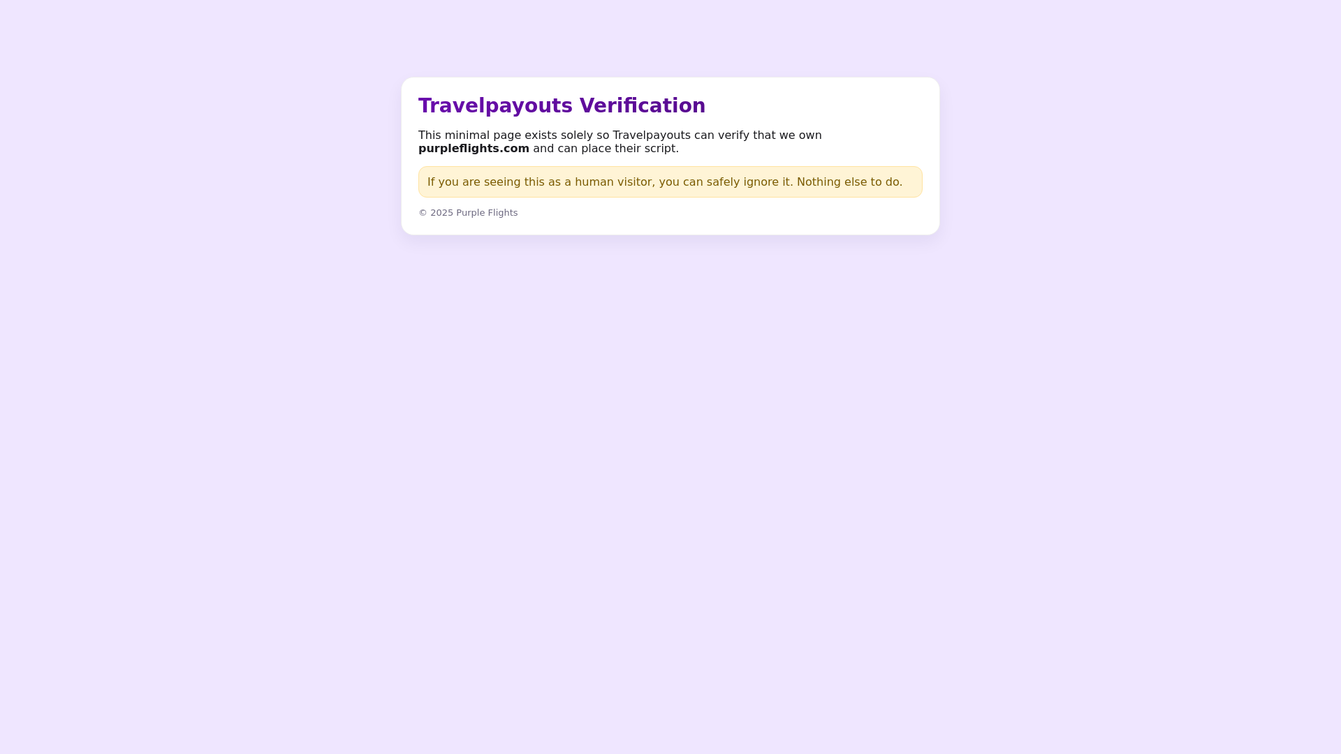website screenshot of https://verifypurpleflights.pages.dev/