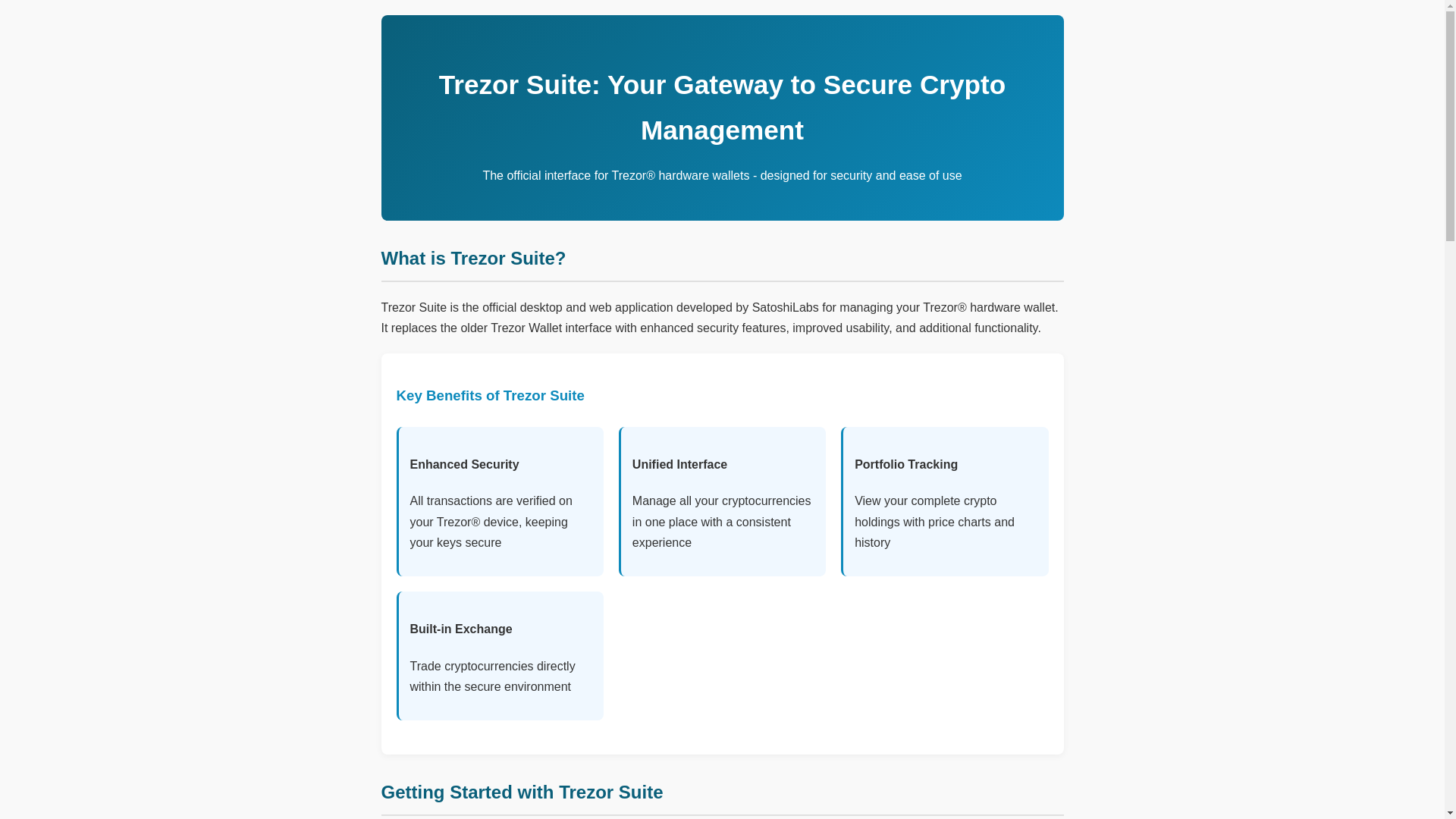 website screenshot of https://suite-trezr-io-en.pages.dev/