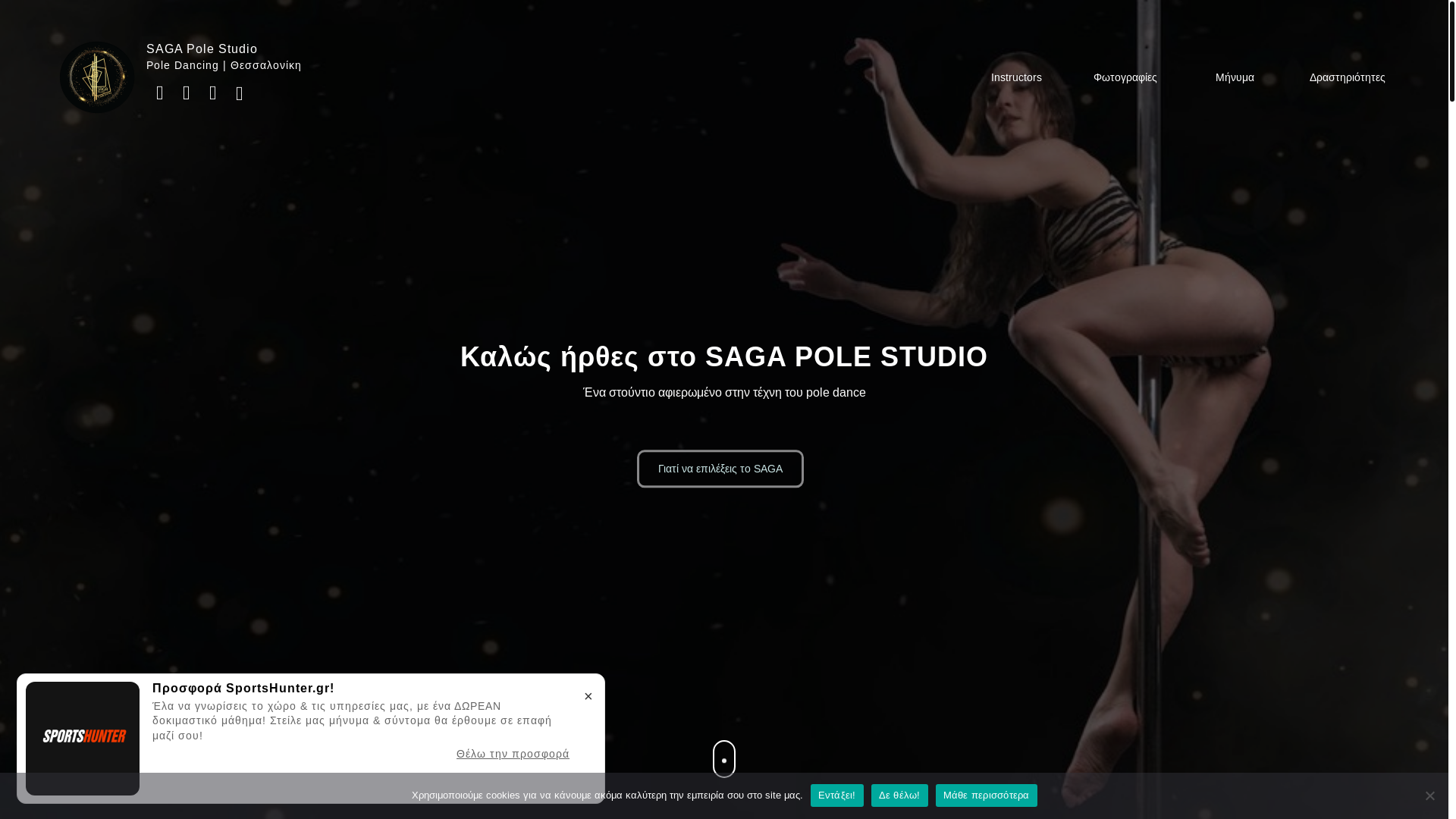 website screenshot of https://sagapolestudio.gr/