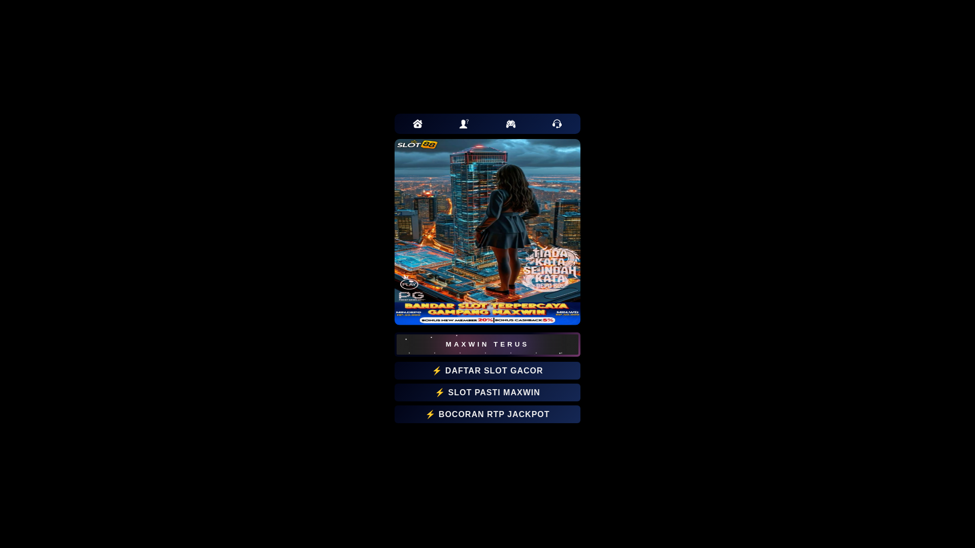 website screenshot of https://maindisini-banyakbonus.pages.dev/