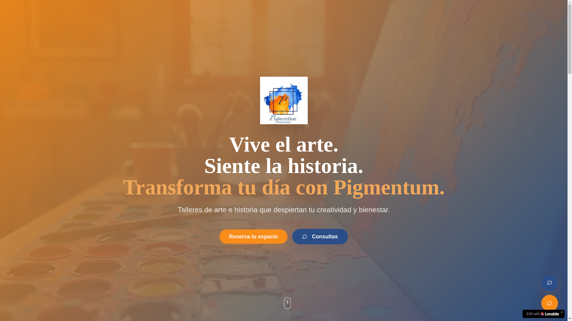 website screenshot of https://pigmentum-academia.com/