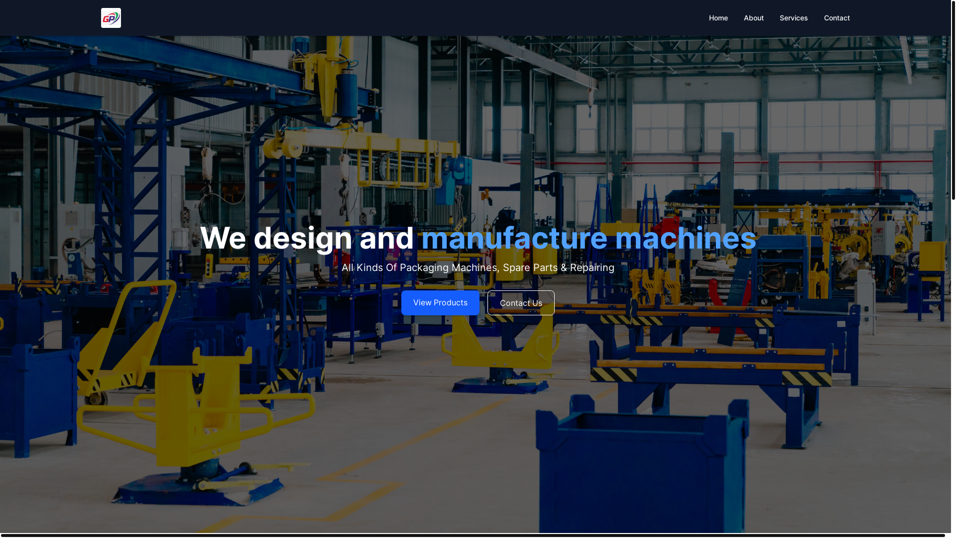 website screenshot of https://geetanjaliautomationsolutions.in/