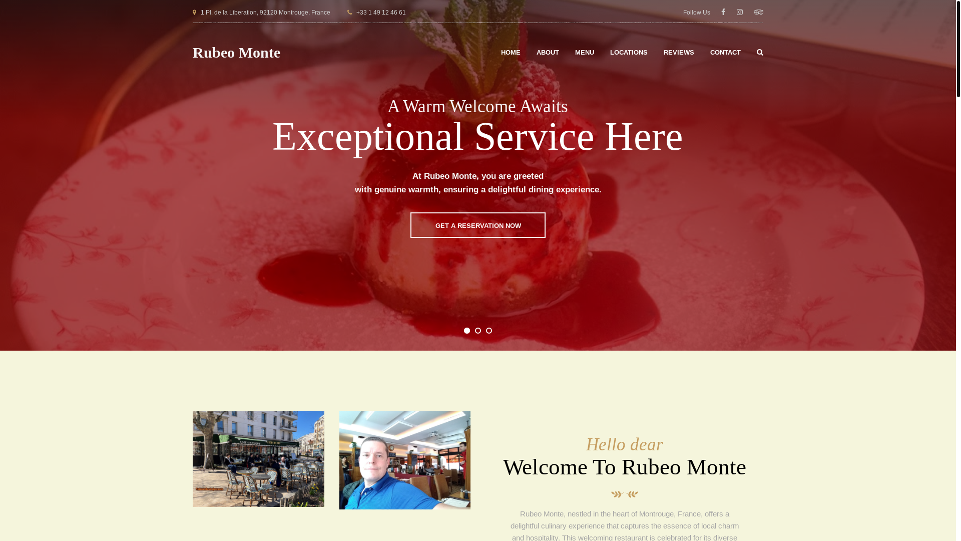website screenshot of https://rubeomonte.shop/