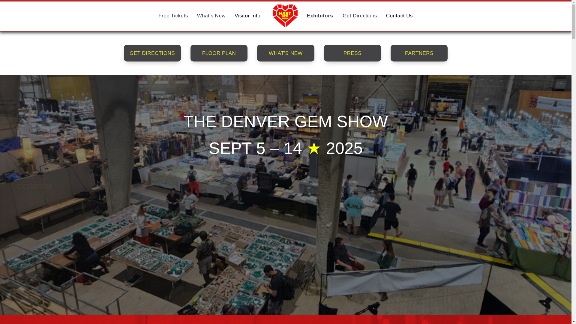 website screenshot of https://thedenver.show/
