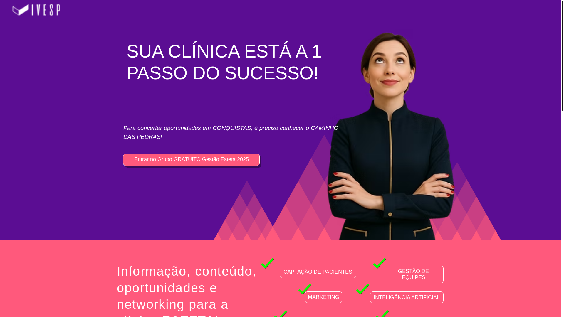 website screenshot of https://gestaoivesp.com/