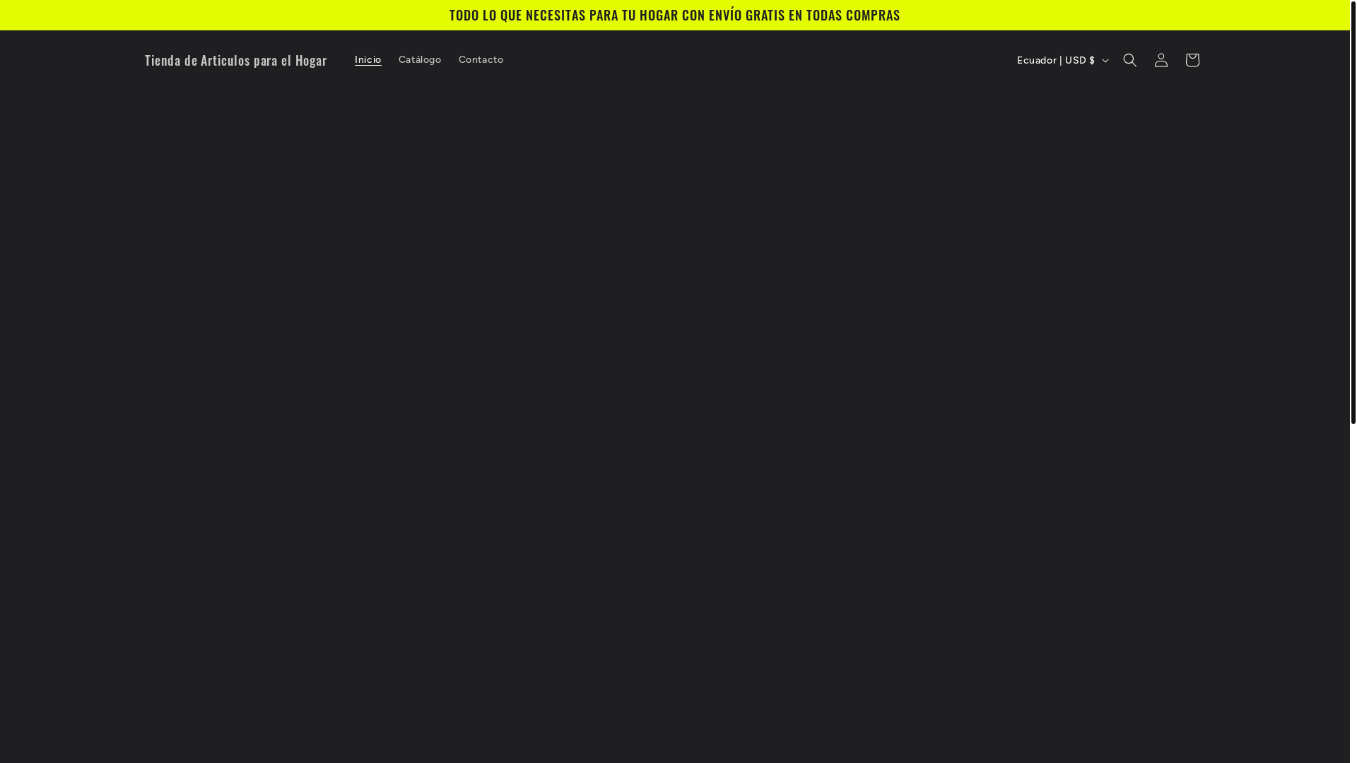 website screenshot of https://articulosparaelhogar.click/