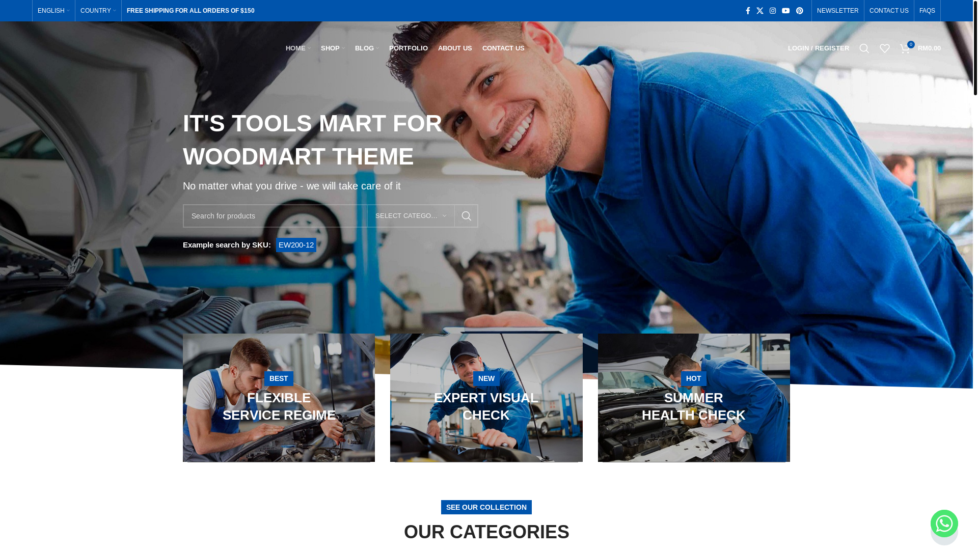 website screenshot of https://galaxy-auto-accessories.com/
