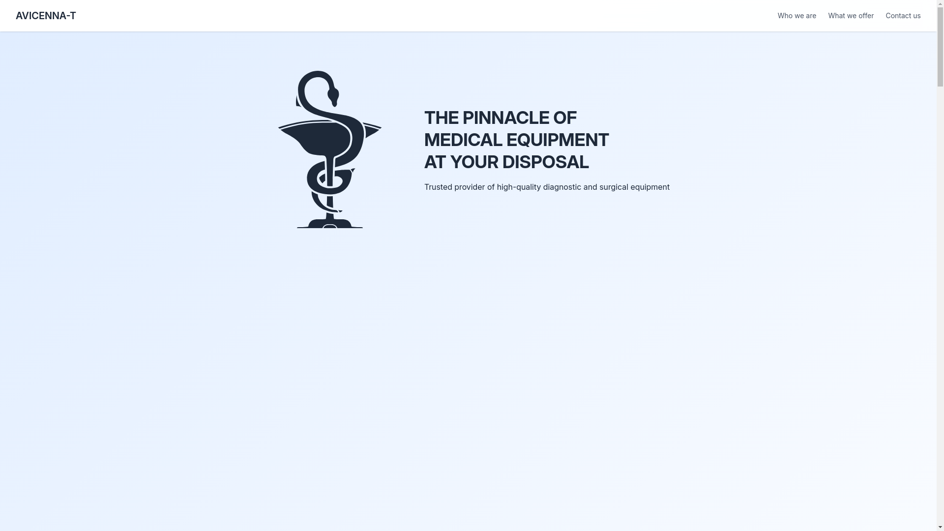 website screenshot of https://avicenna-t.pages.dev/