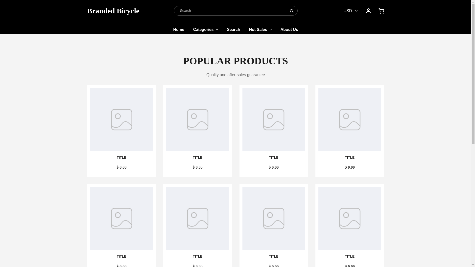website screenshot of https://brandedbike.shop/