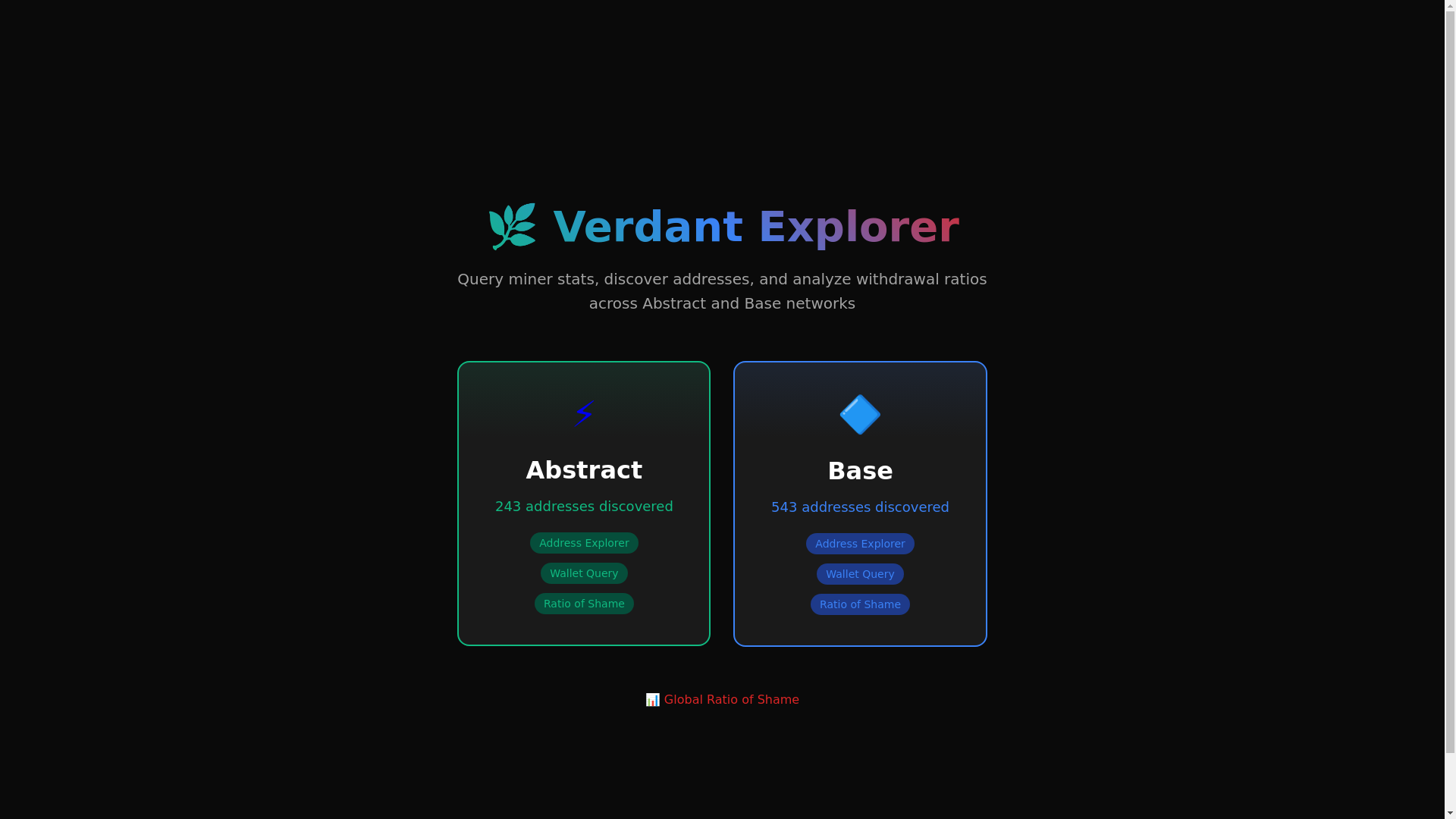 website screenshot of https://verdant.fyi/