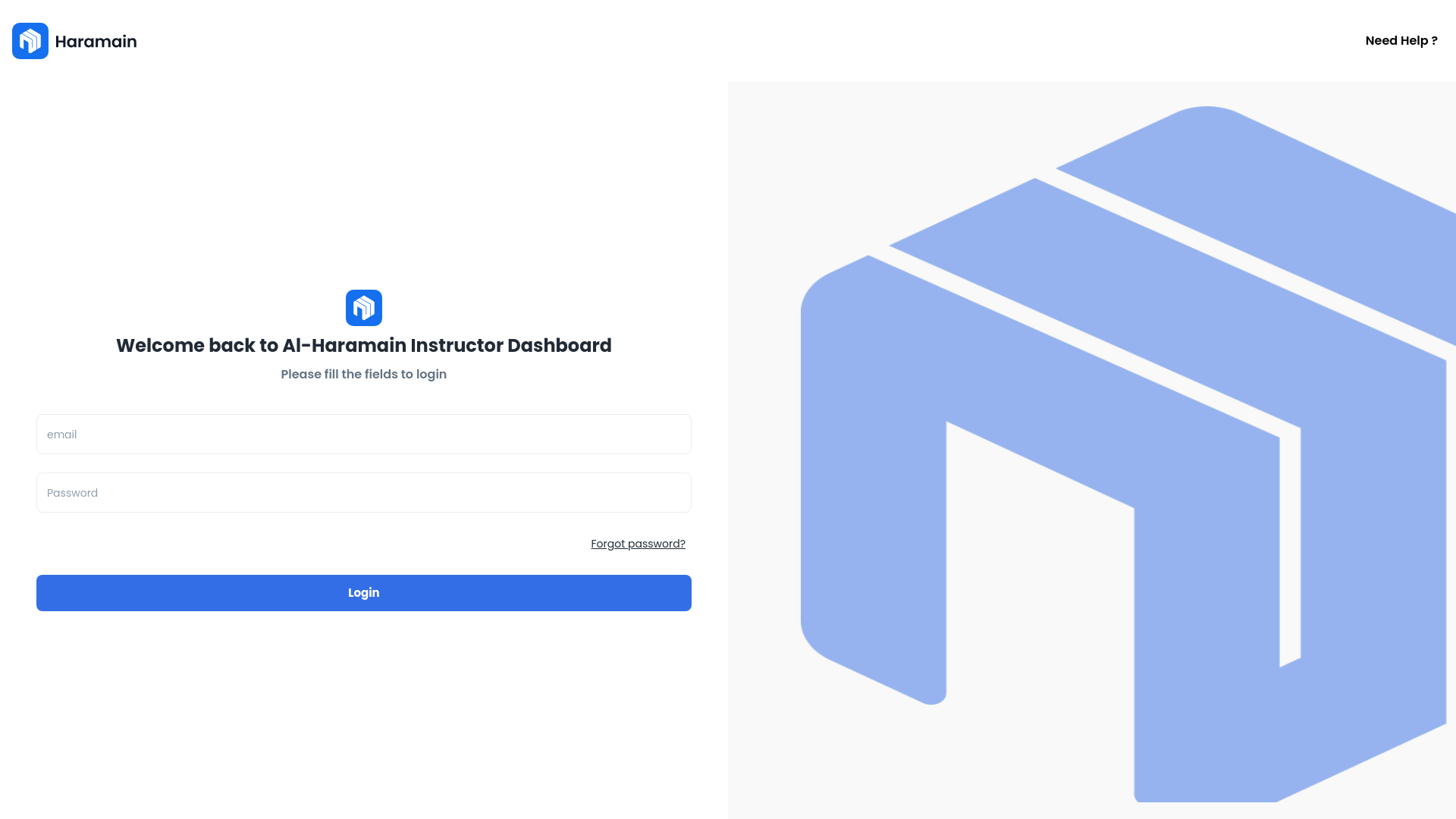 website screenshot of https://alharamain-teacher-prod.pages.dev/