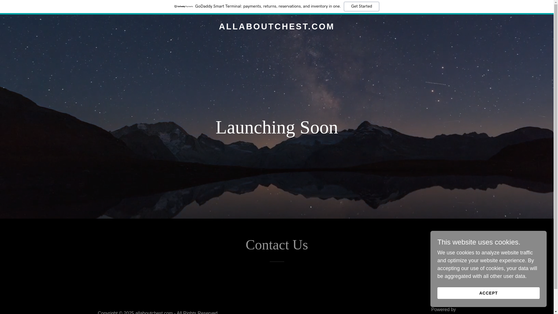 website screenshot of https://allaboutchest.com/