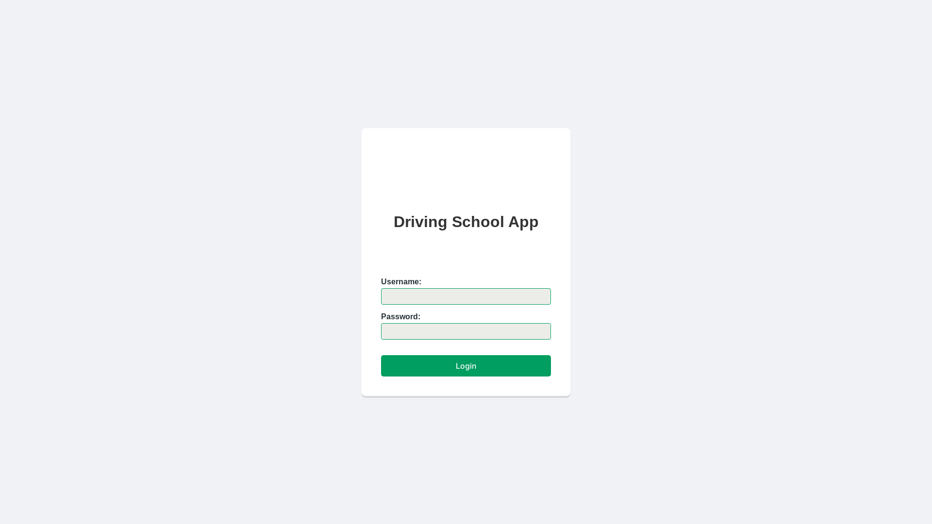 website screenshot of https://driveschoolapp.com/