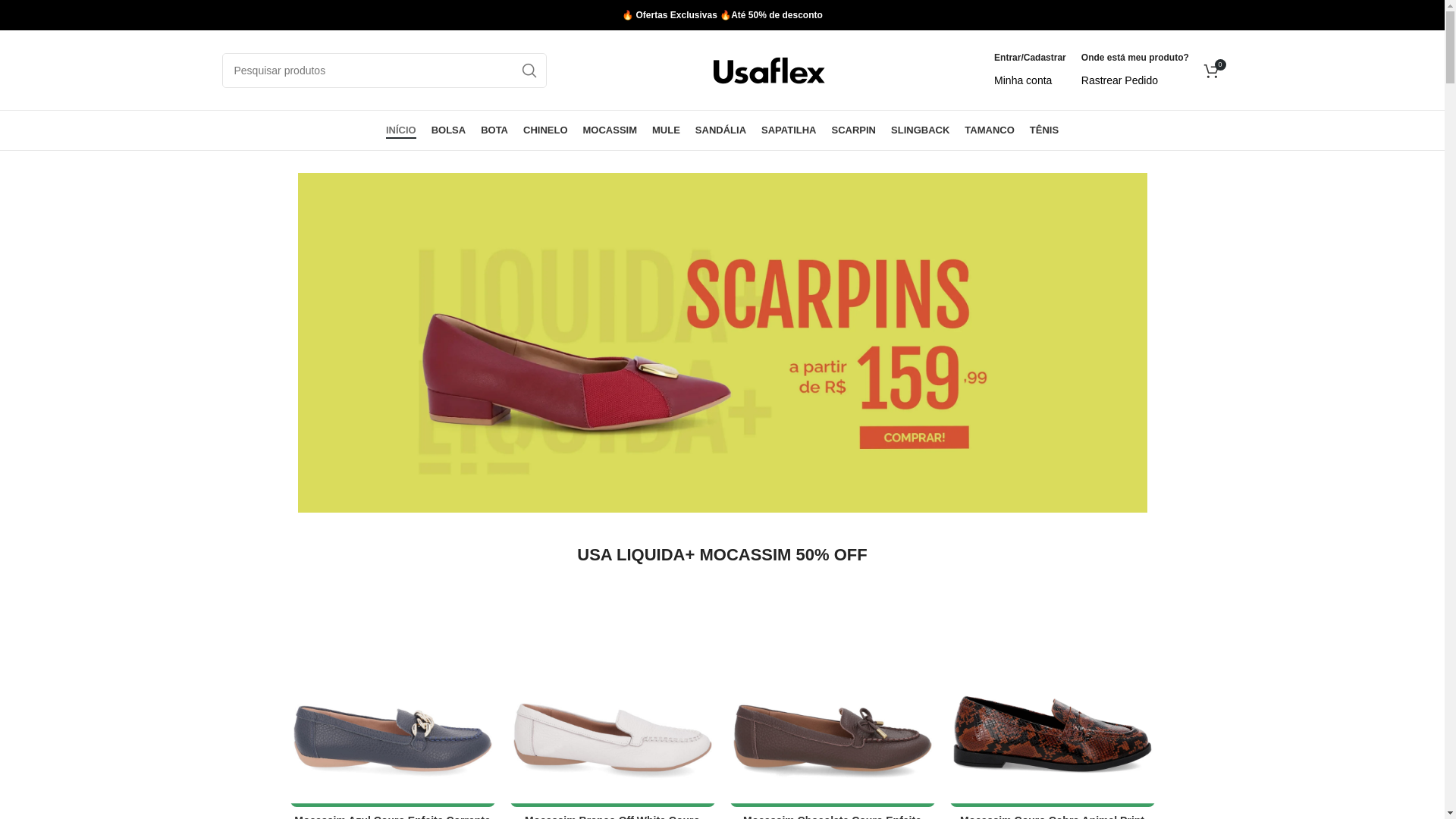 website screenshot of https://usamaisflex.online/