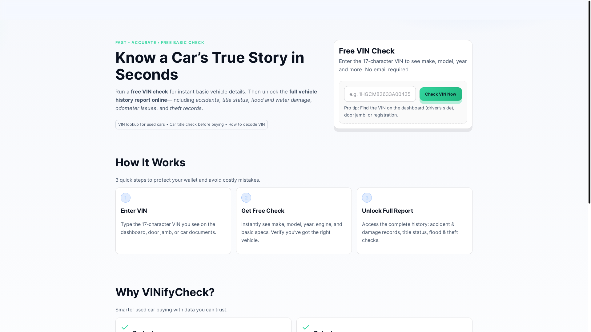 website screenshot of https://newvinify.pages.dev/