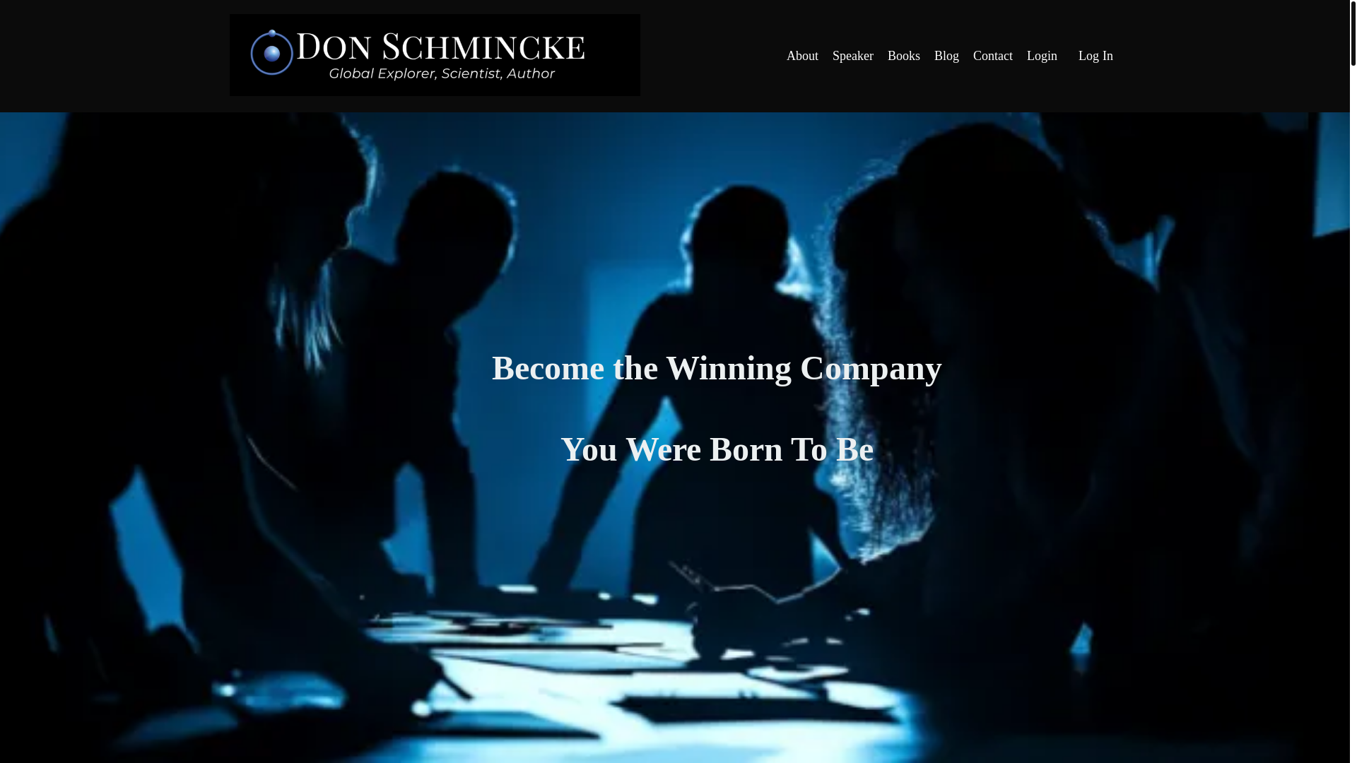 website screenshot of https://donschminckeleadership.com/