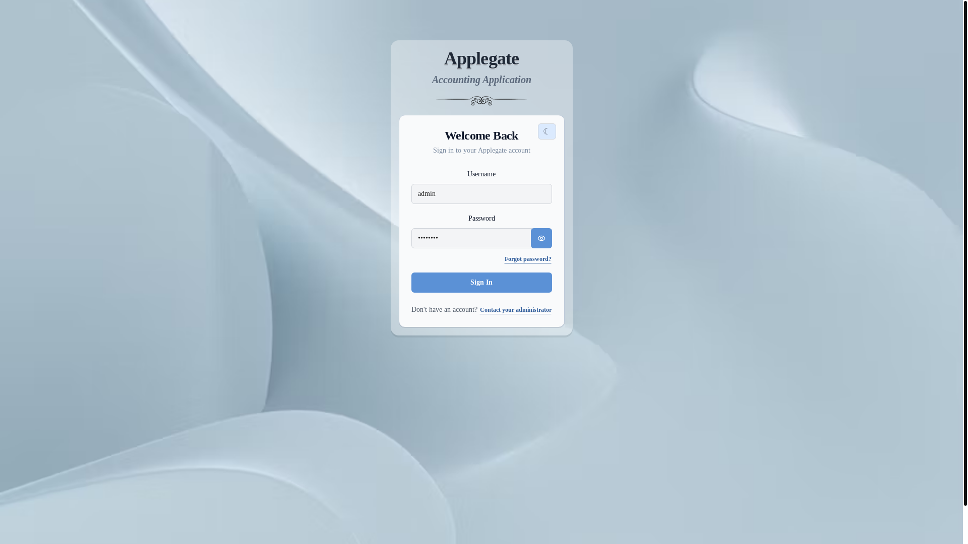 website screenshot of https://applegatecloud.io/
