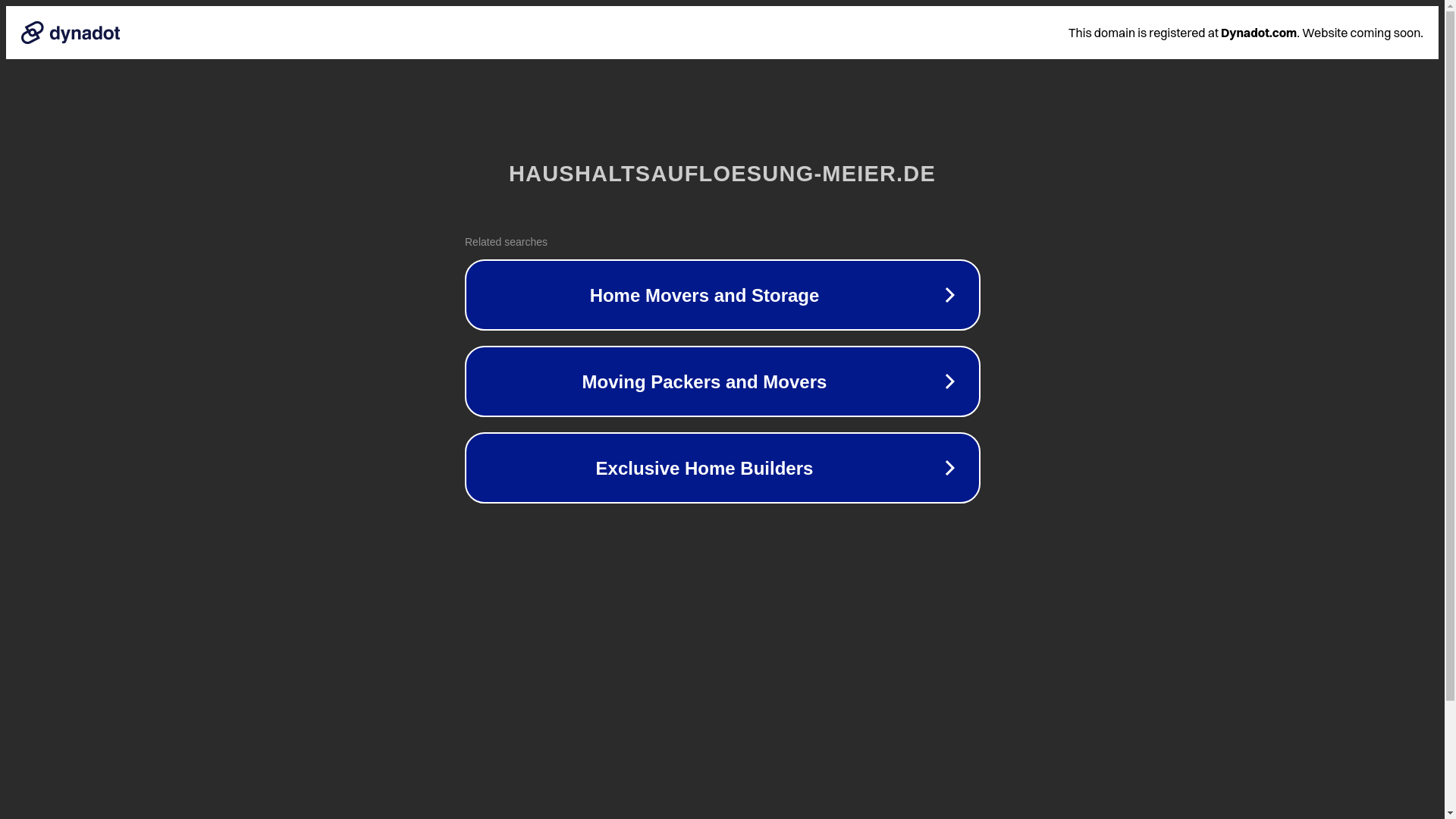 website screenshot of https://haushaltsaufloesung-meier.de/