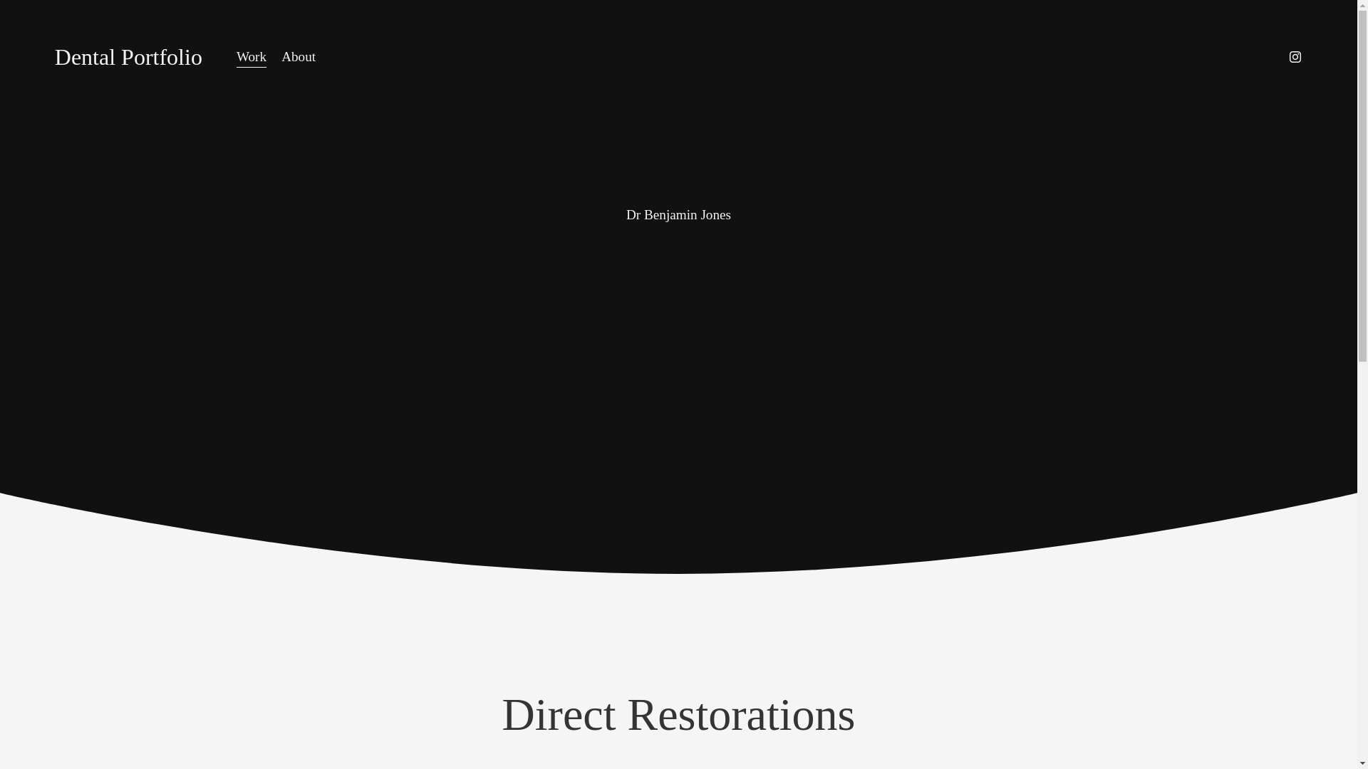 website screenshot of https://drbenjaminjones.com/