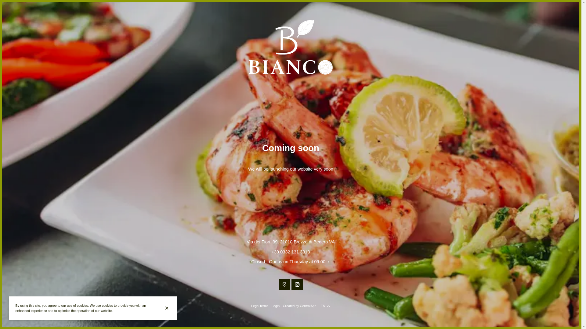 website screenshot of https://pizzeriaristorantedabianco.it/