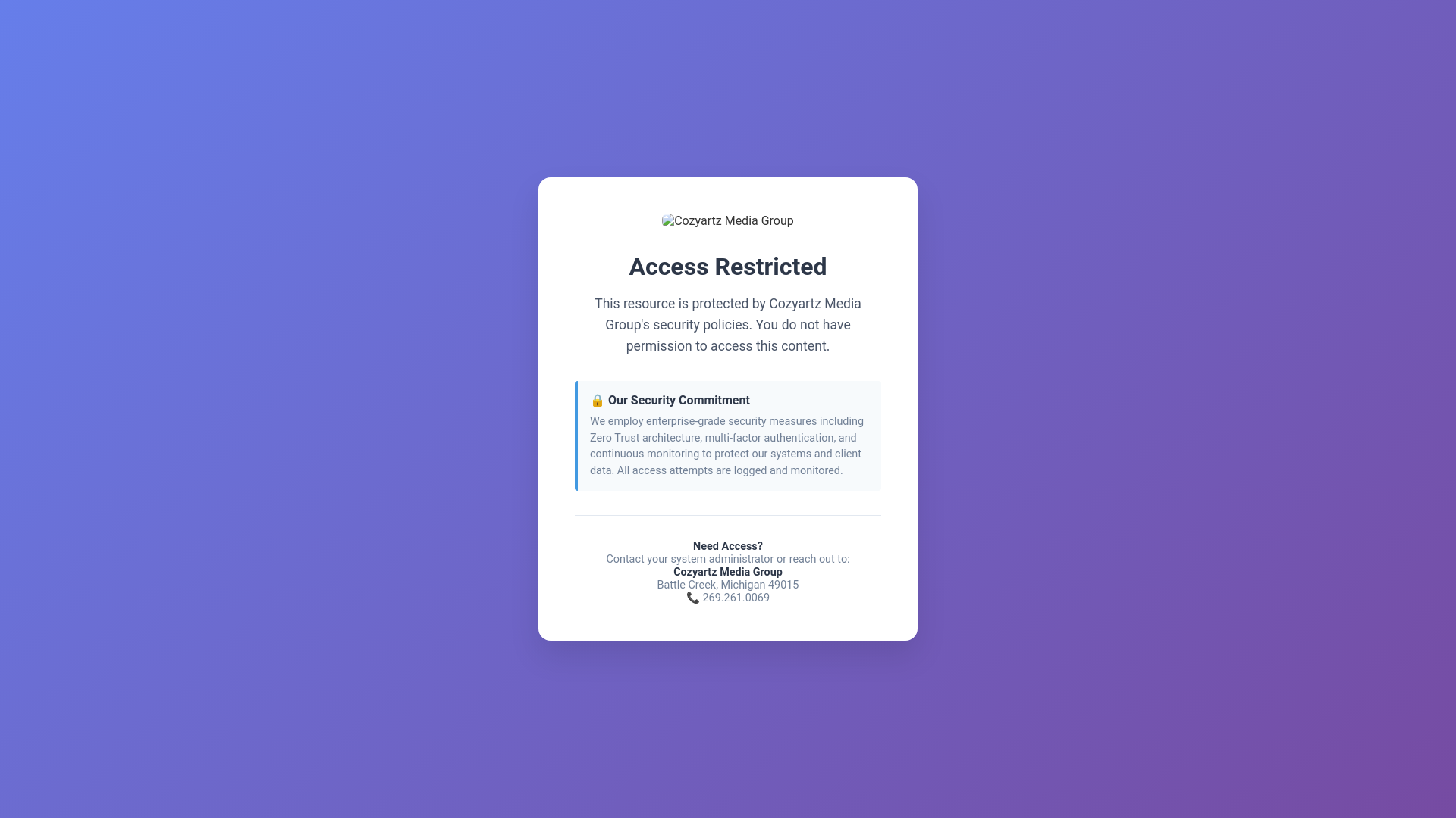 website screenshot of https://cozyartz-block-page.pages.dev/