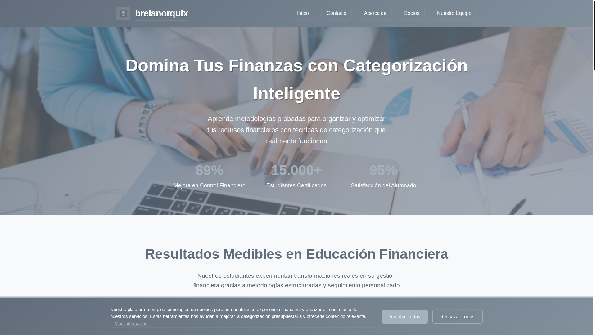 website screenshot of https://brelanorquix.com/