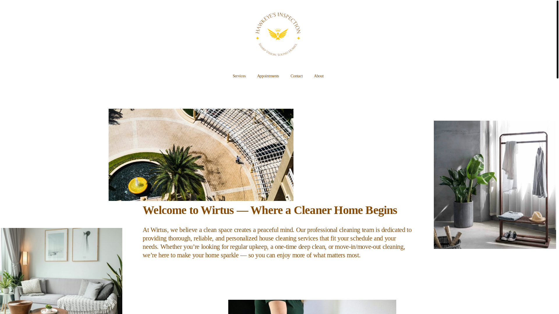 website screenshot of https://hawkeyesinspection.com/