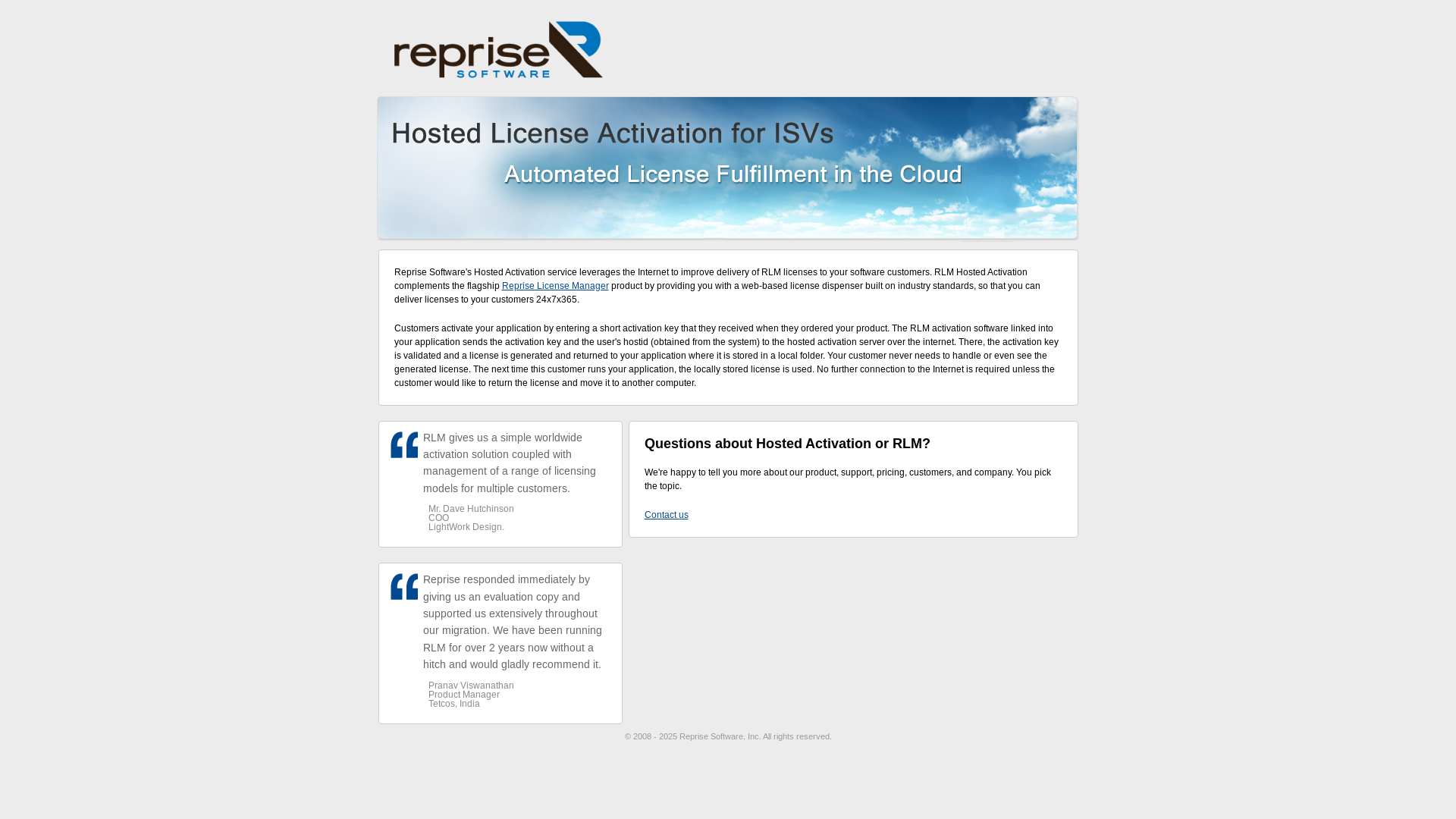 website screenshot of https://hostedactivation.com