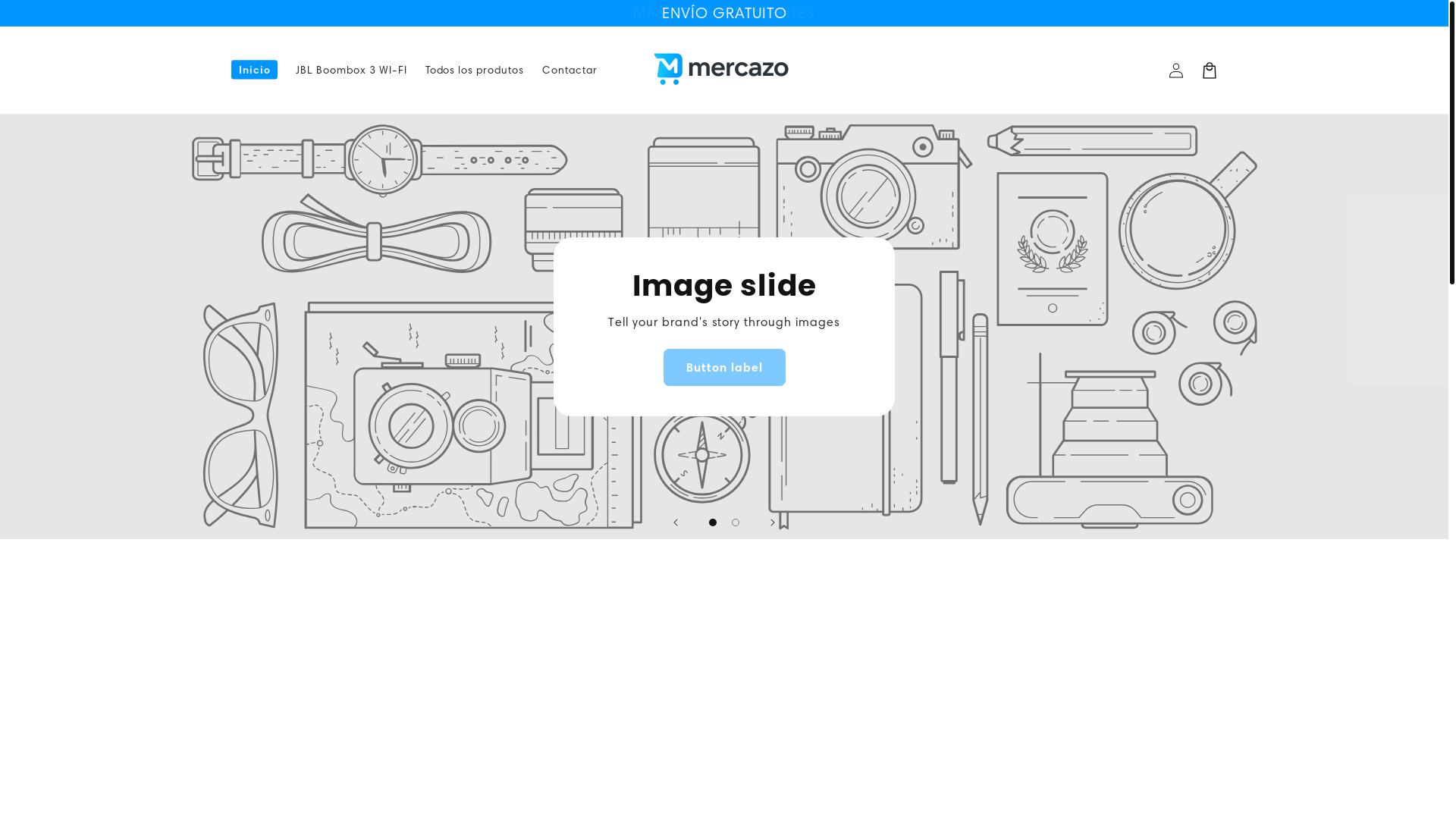 website screenshot of https://mercazo-es.shop/