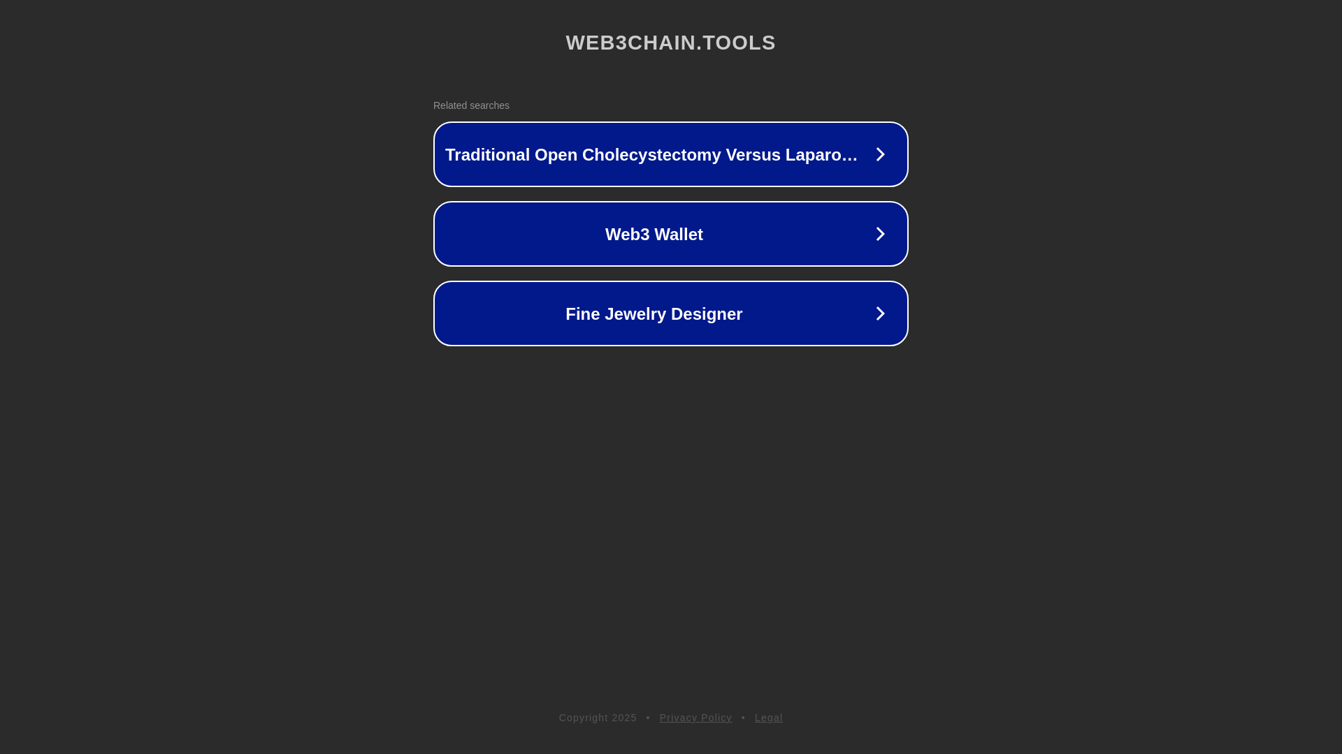 website screenshot of https://web3chain.tools/
