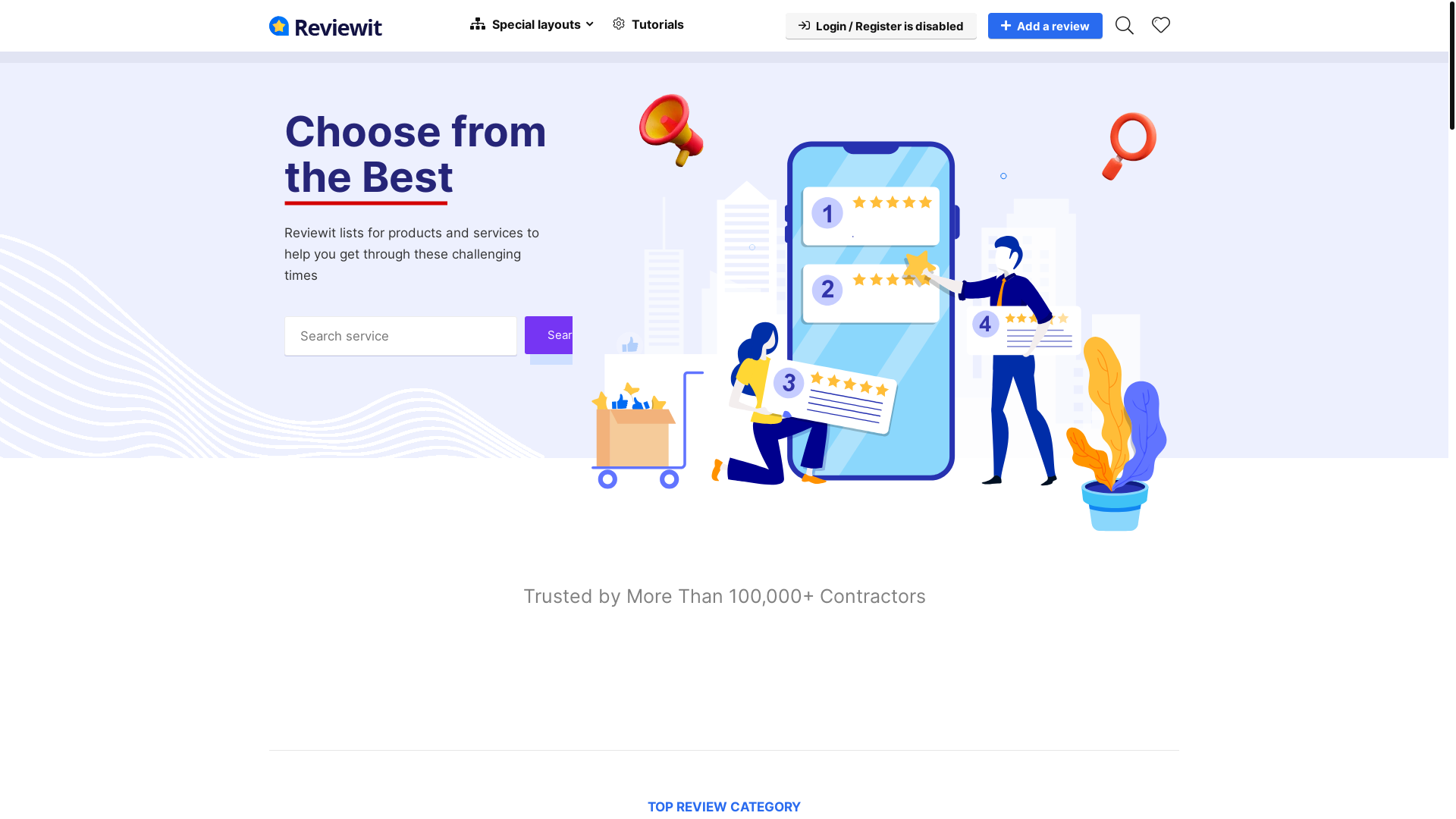 website screenshot of https://reviewmycourse.org/