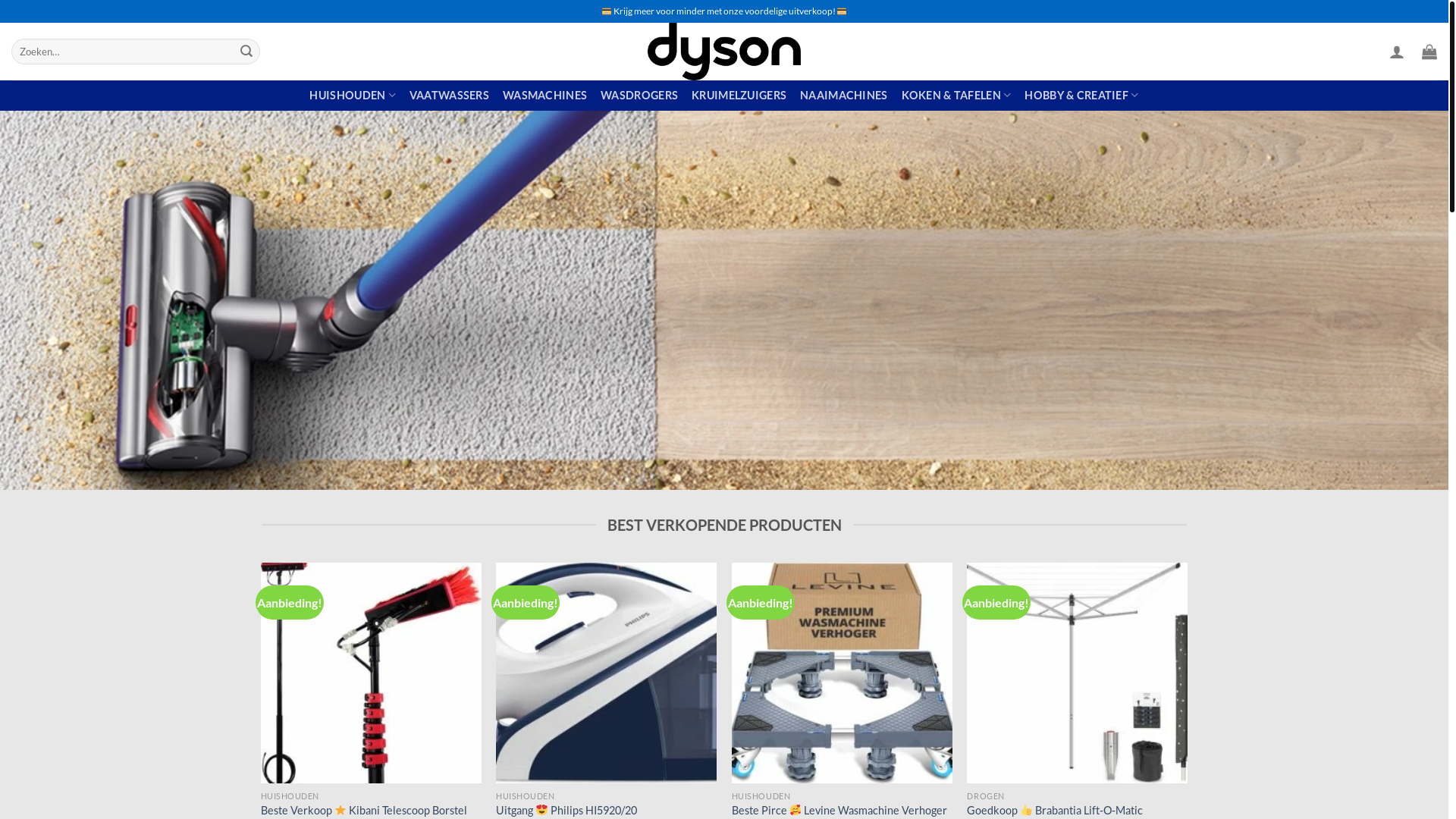 website screenshot of http://washingmachines-sale.com/