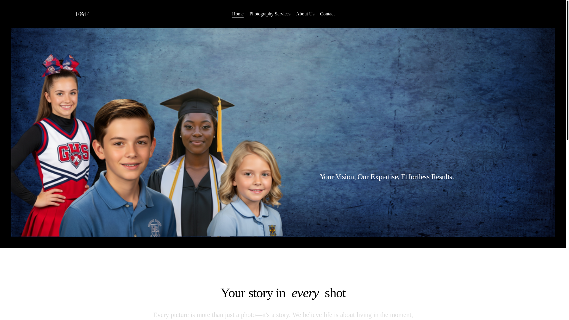 website screenshot of https://oldschoolportraits.com/
